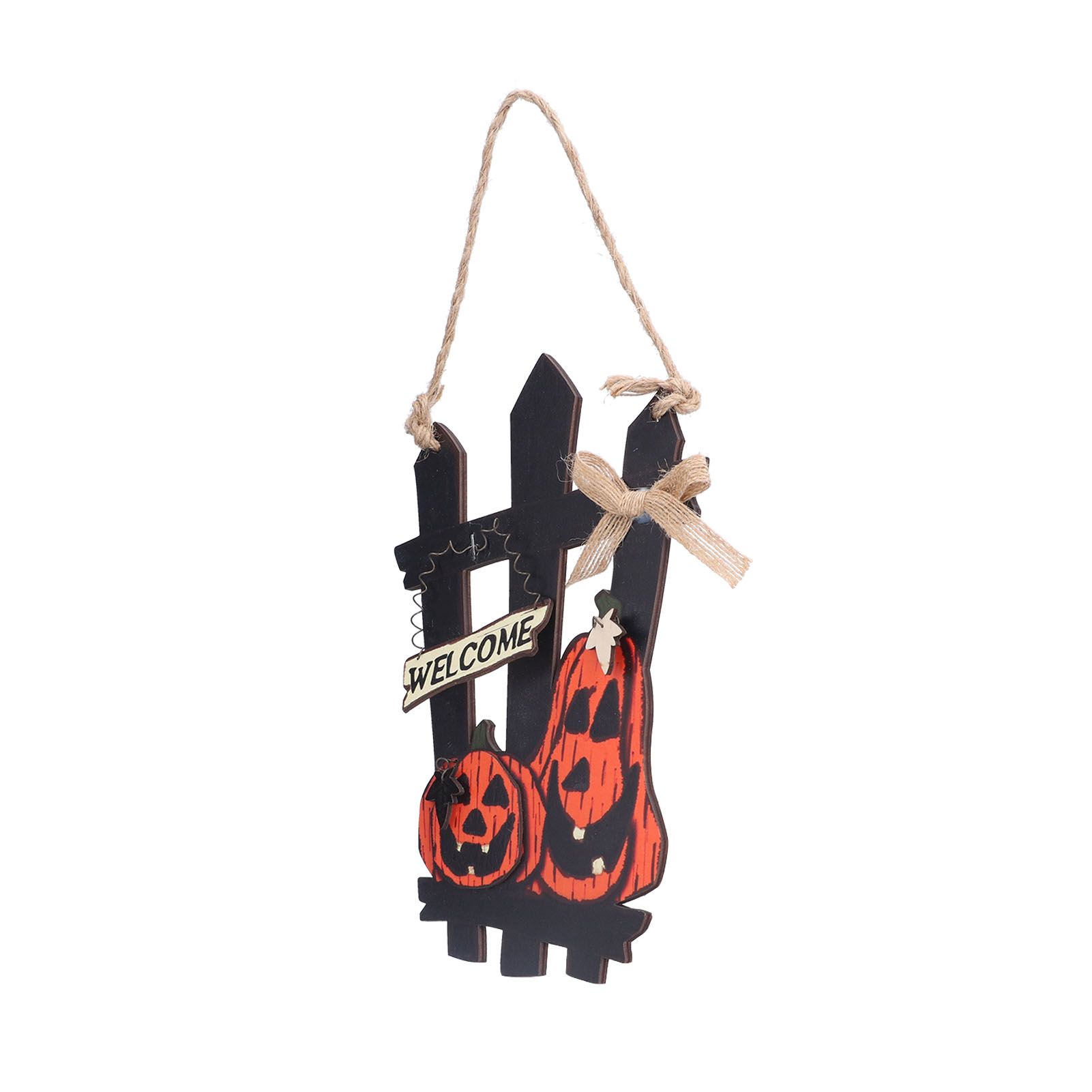 Ghost Festival Welcome Sign Wooden Lightweight Convenient Welcome Pendants for view 5