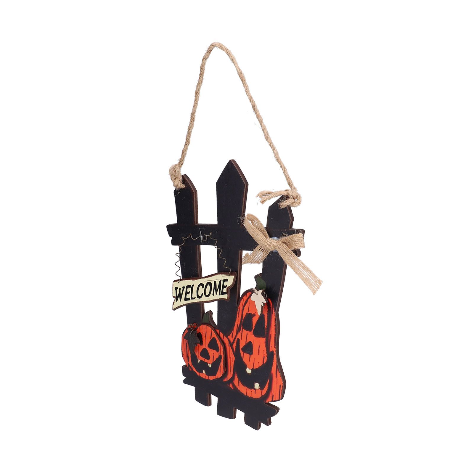 Ghost Festival Welcome Sign Wooden Lightweight Convenient Welcome Pendants for view 6