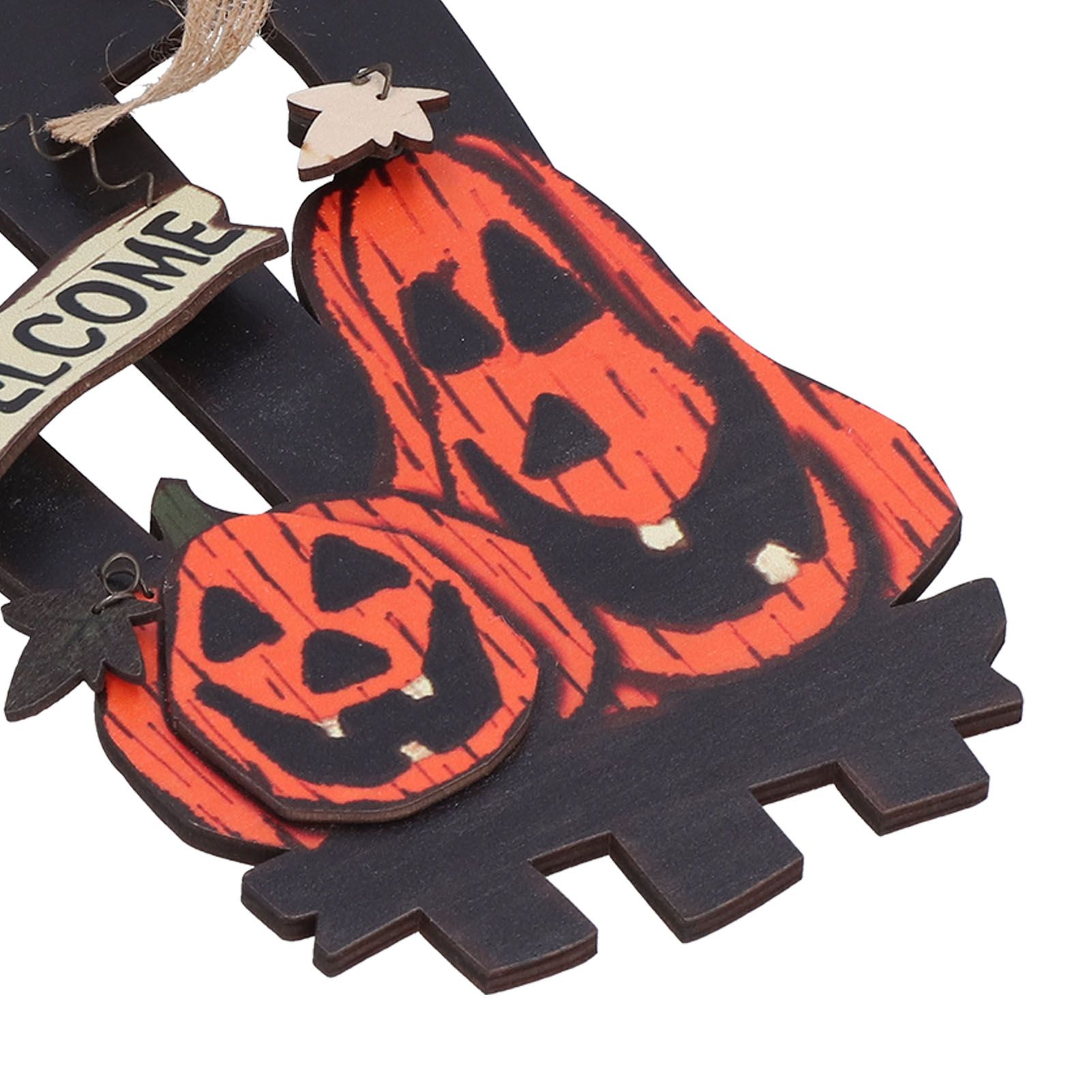 Ghost Festival Welcome Sign Wooden Lightweight Convenient Welcome Pendants for view 15