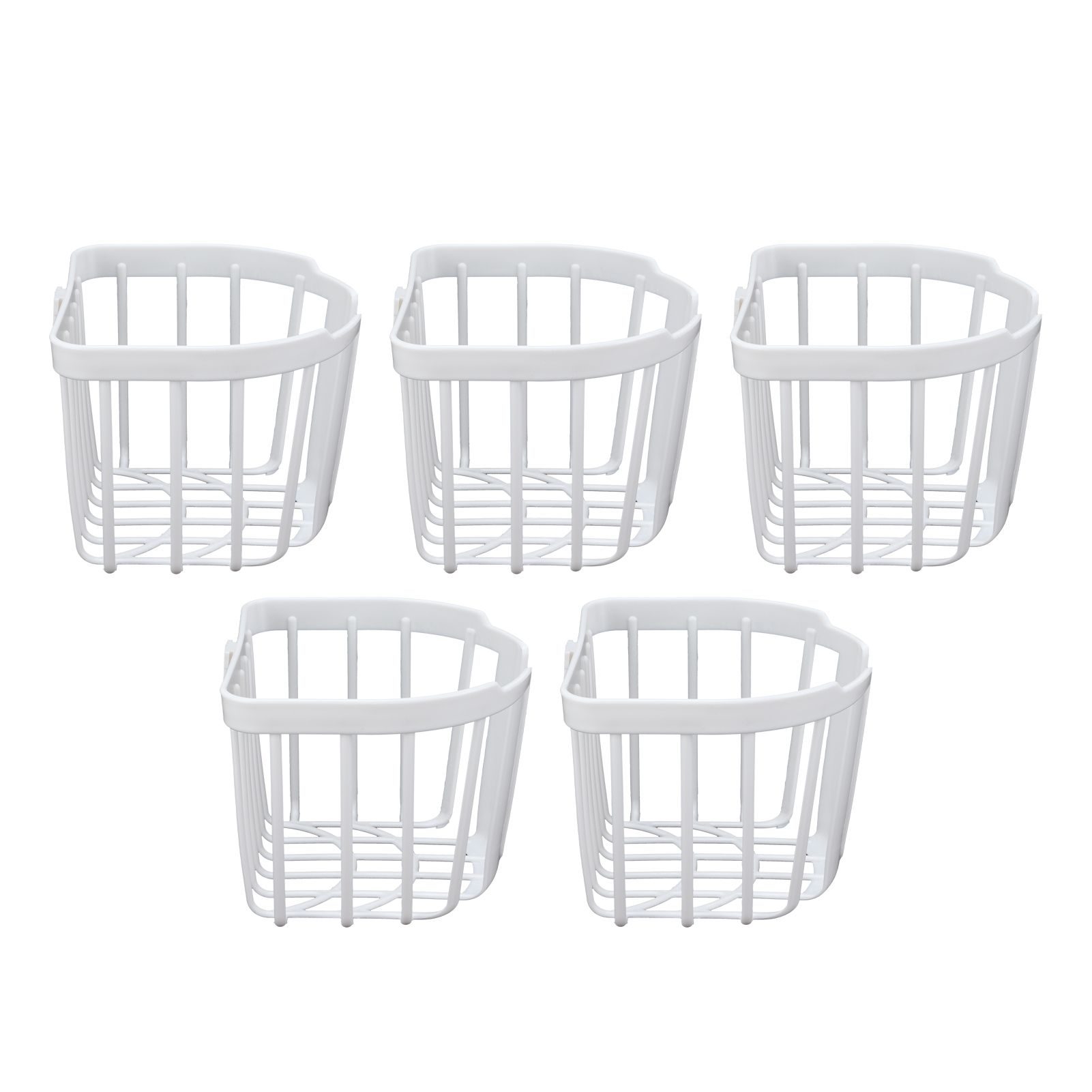 5pcs Hollow Tissue Box Holder Wall Mounted Adhesive Hanging Tissue Roll for view 4