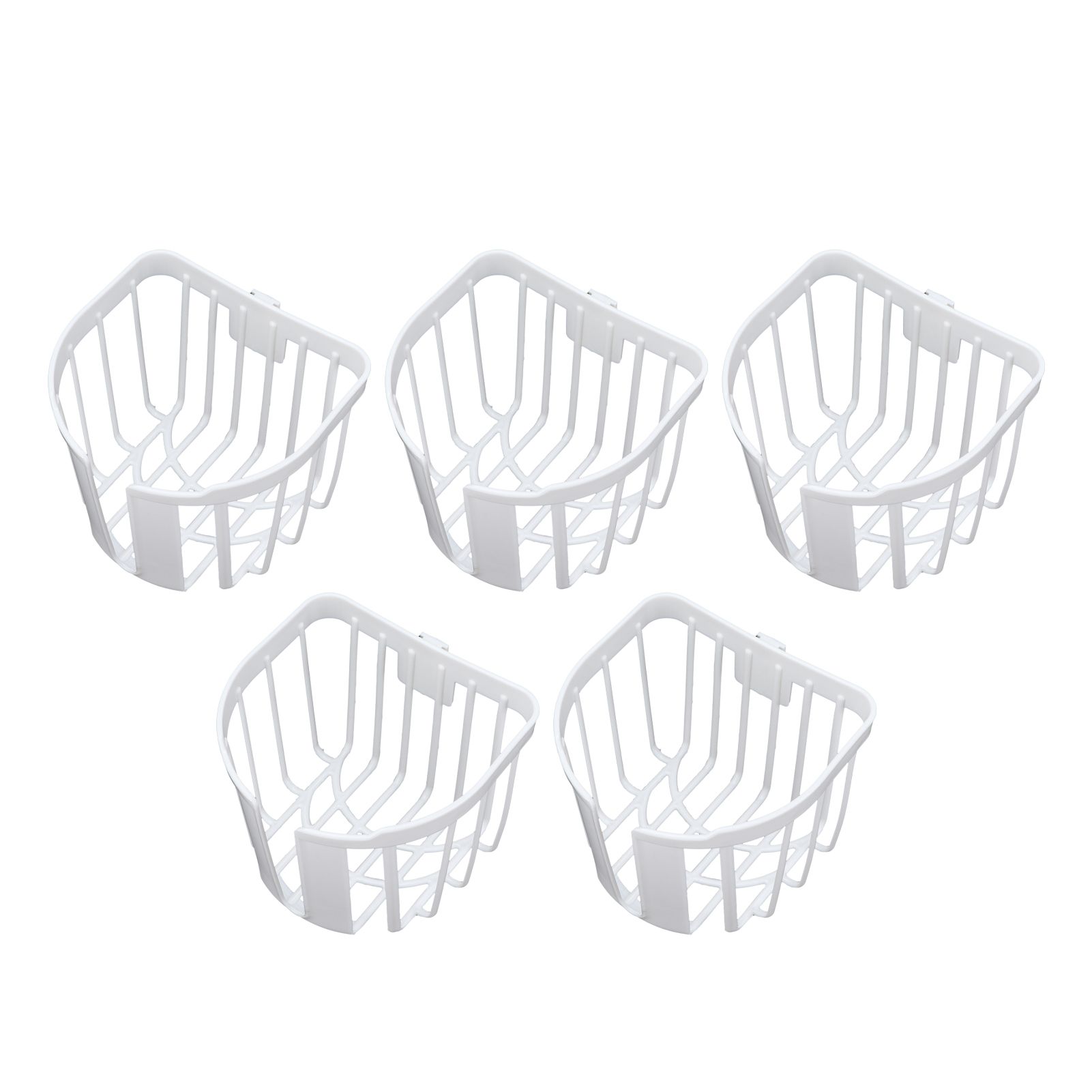 5pcs Hollow Tissue Box Holder Wall Mounted Adhesive Hanging Tissue Roll for view 8