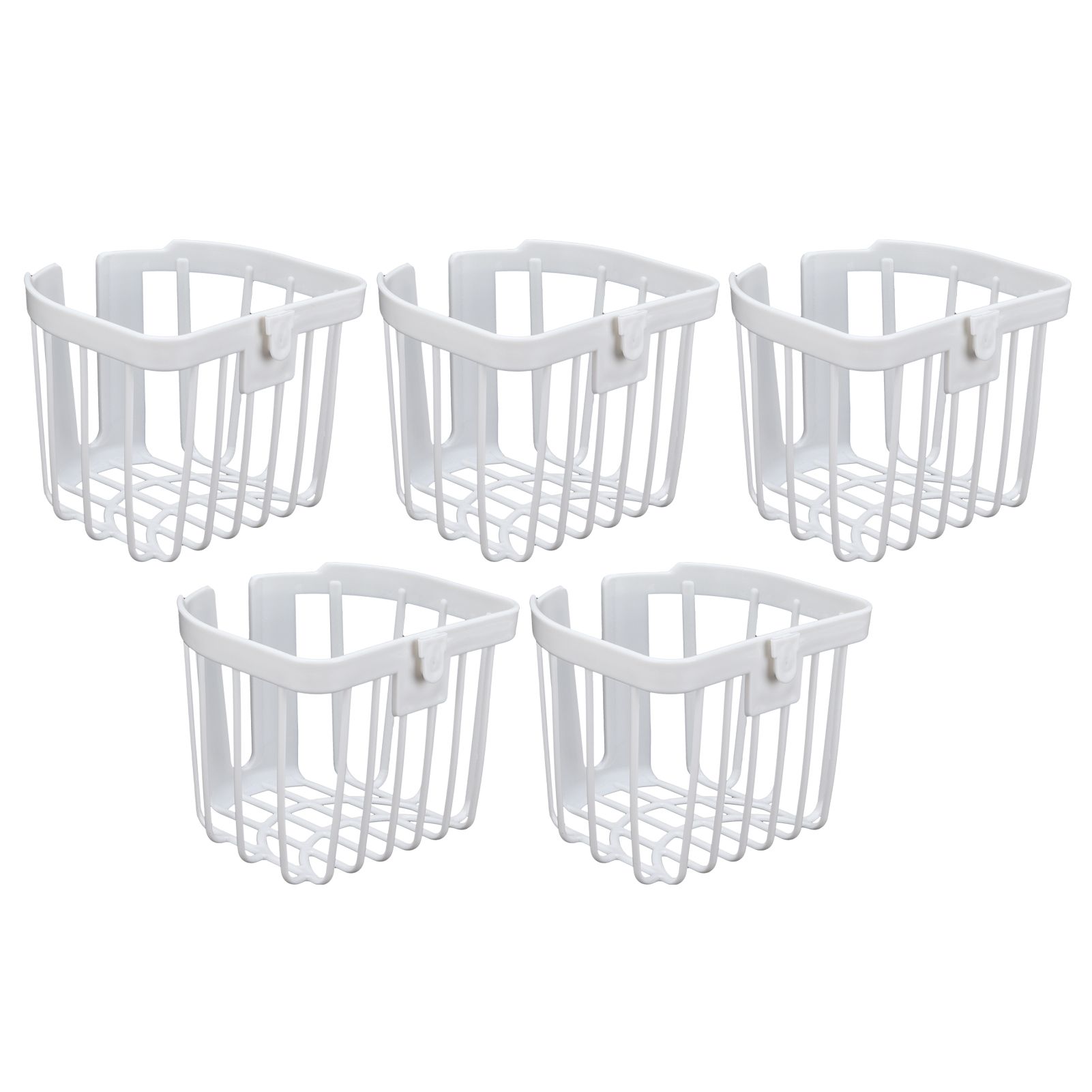 5pcs Hollow Tissue Box Holder Wall Mounted Adhesive Hanging Tissue Roll for view 9