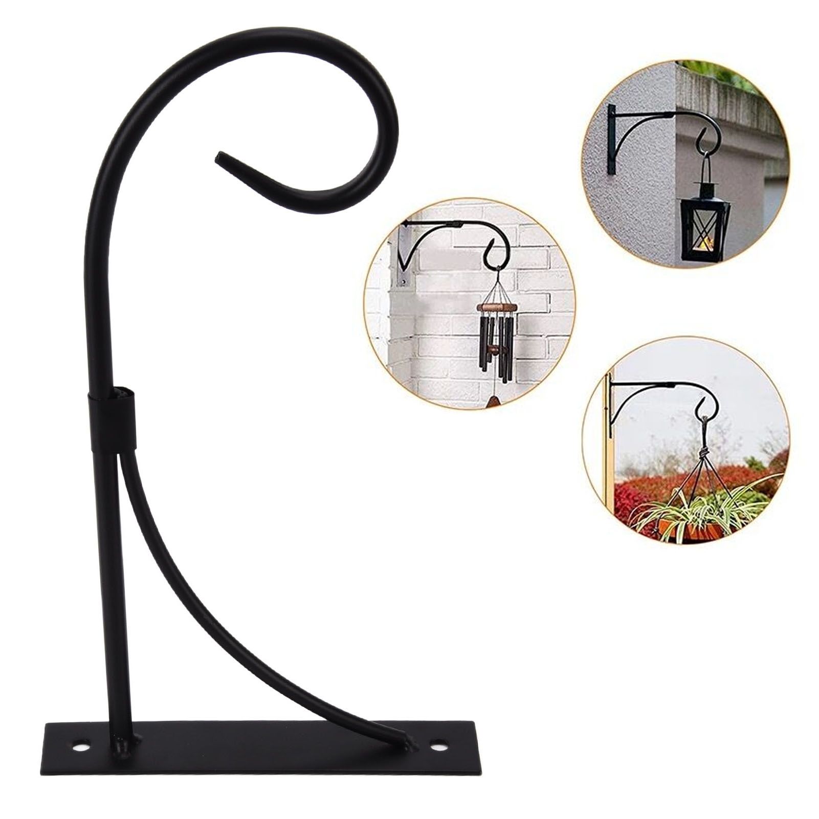 Plant Hanging Bracket Heavy Duty Metal Wall Hook Decorative Plant Hooks for view 11