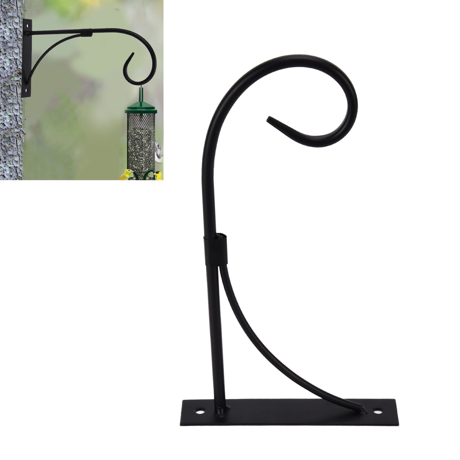 Plant Hanging Bracket Heavy Duty Metal Wall Hook Decorative Plant Hooks for view 12
