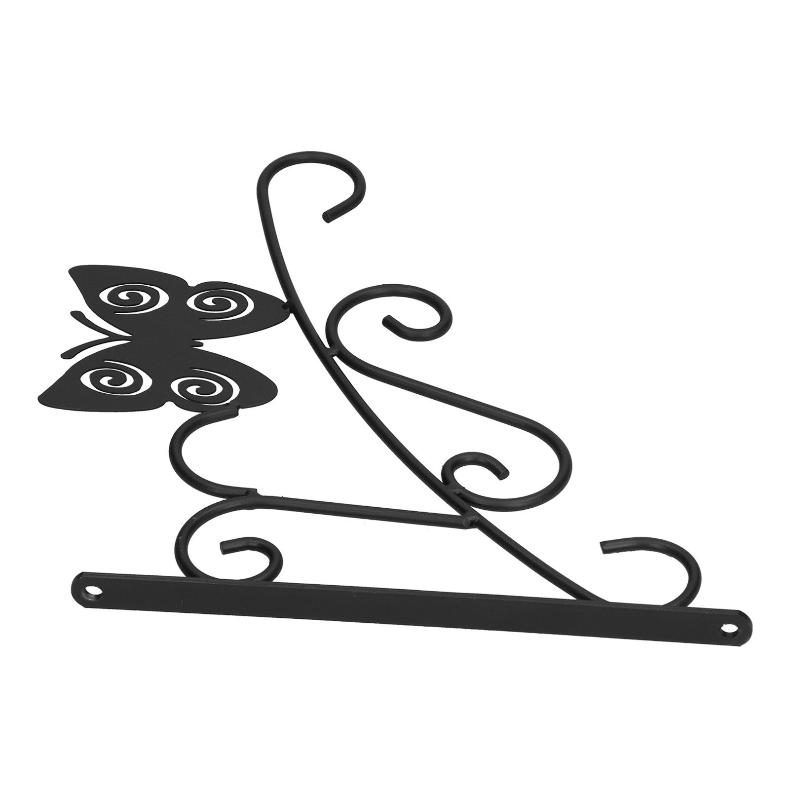Hanging Plant Bracket Stable and Sturdy Iron Decorative Plant Hanger for view 3