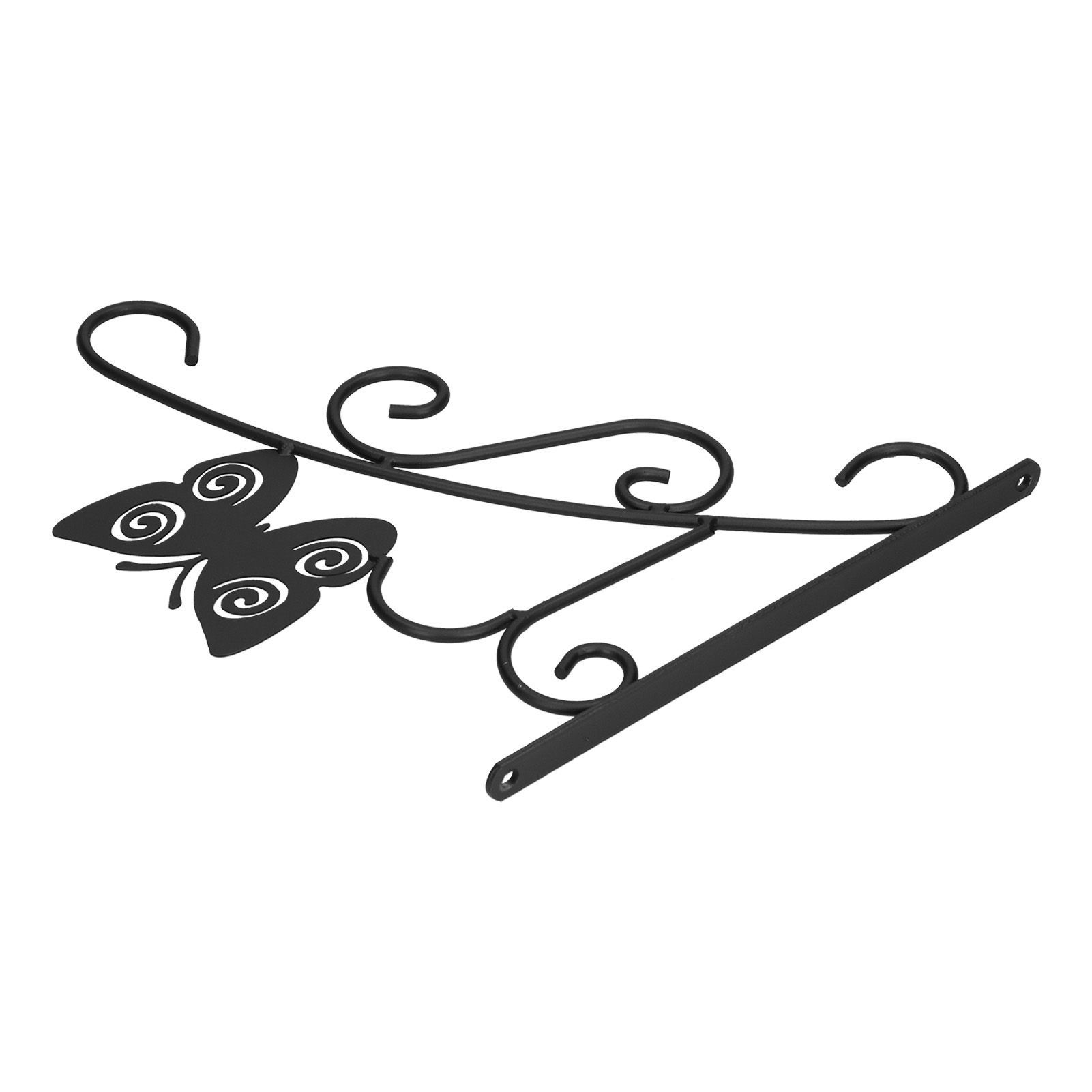 Hanging Plant Bracket Stable and Sturdy Iron Decorative Plant Hanger for view 4