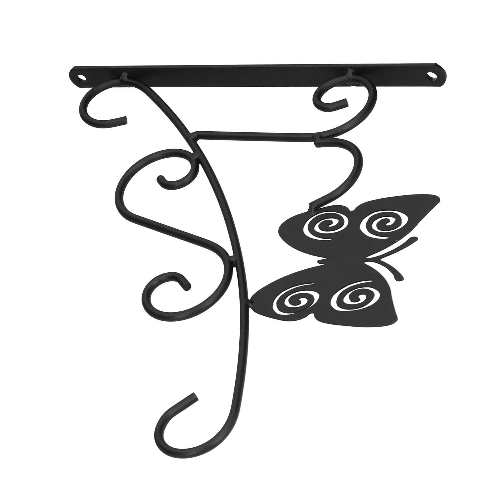 Hanging Plant Bracket Stable and Sturdy Iron Decorative Plant Hanger for view 6