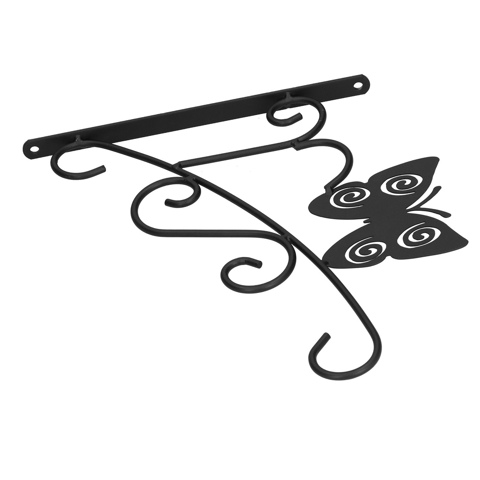 Hanging Plant Bracket Stable and Sturdy Iron Decorative Plant Hanger for view 7