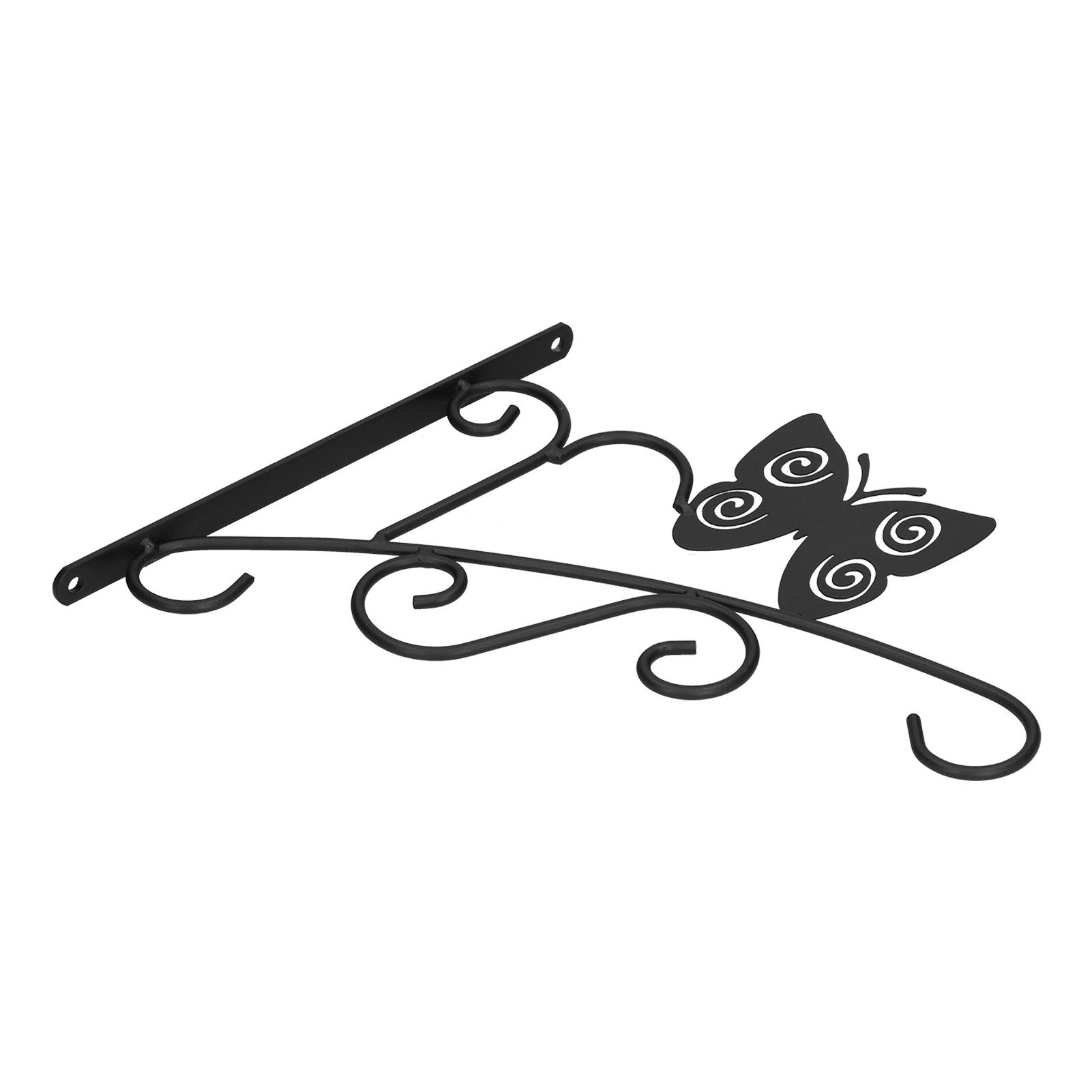 Hanging Plant Bracket Stable and Sturdy Iron Decorative Plant Hanger for view 8