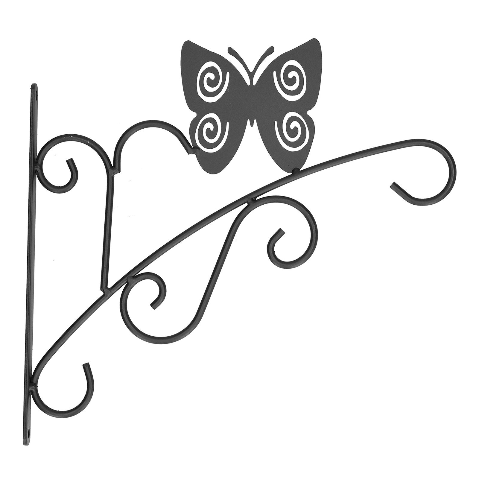 Hanging Plant Bracket Stable and Sturdy Iron Decorative Plant Hanger for view 10