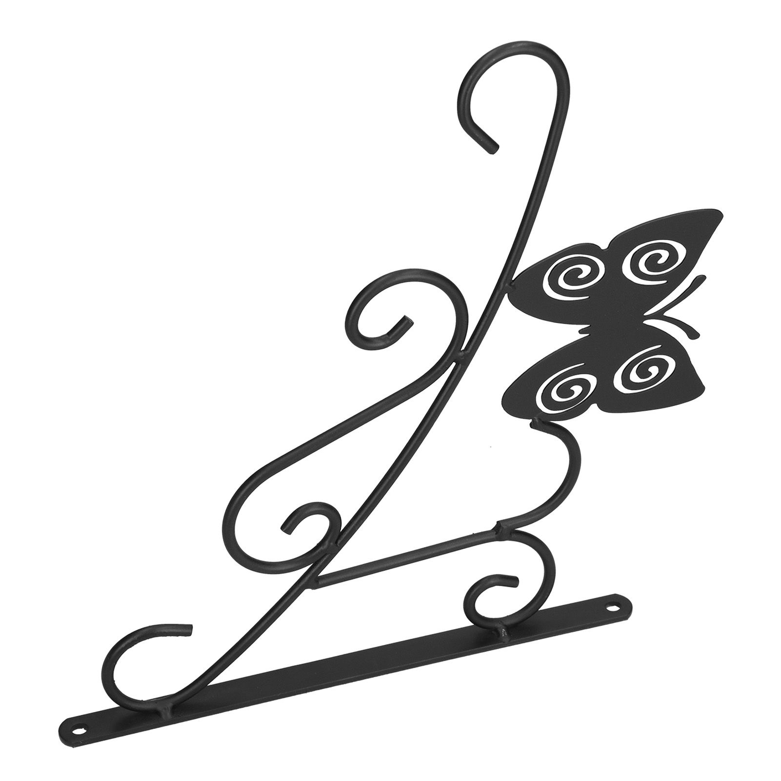 Hanging Plant Bracket Stable and Sturdy Iron Decorative Plant Hanger for view 15