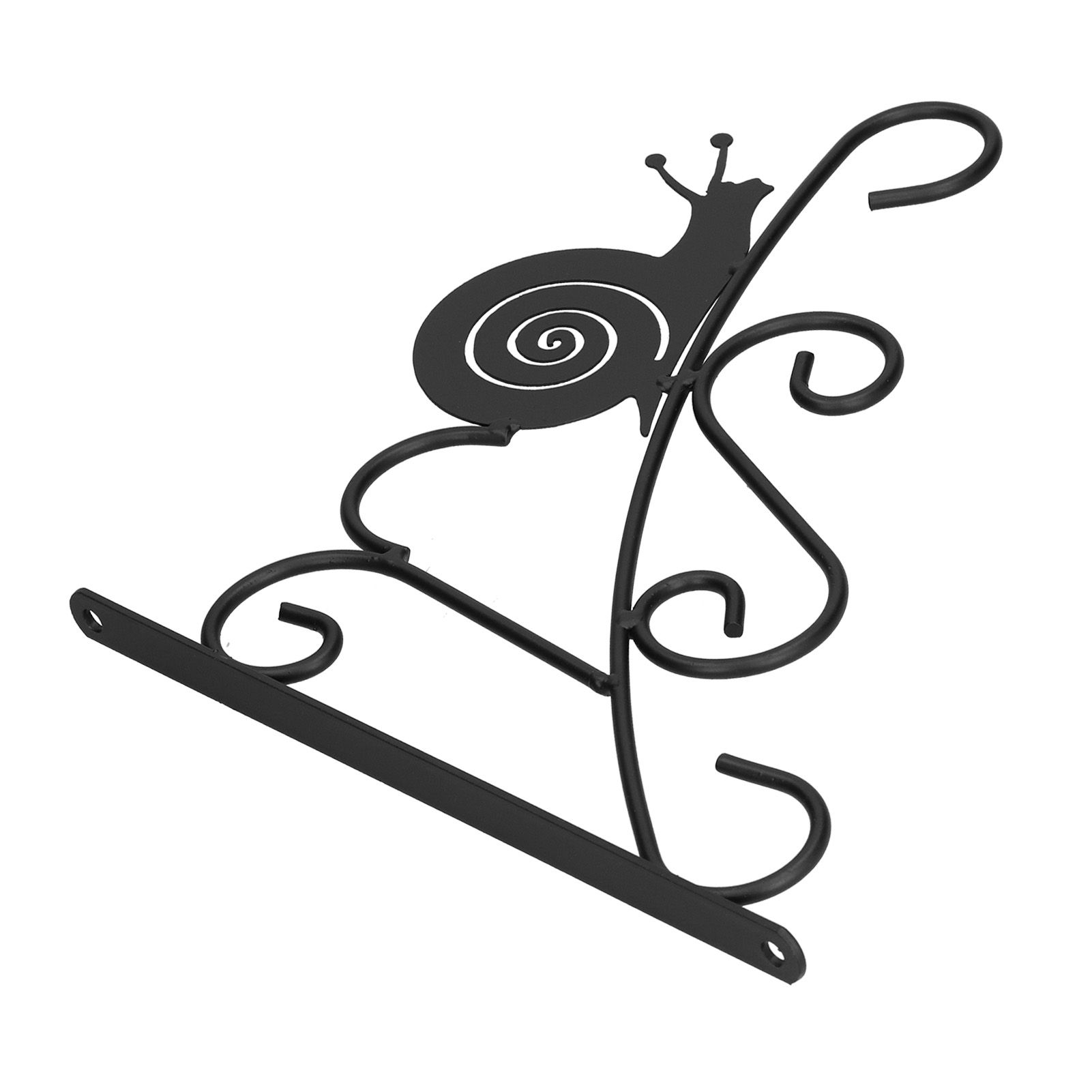 Hanging Plant Bracket Stable and Sturdy Iron Decorative Plant Hanger for view 2
