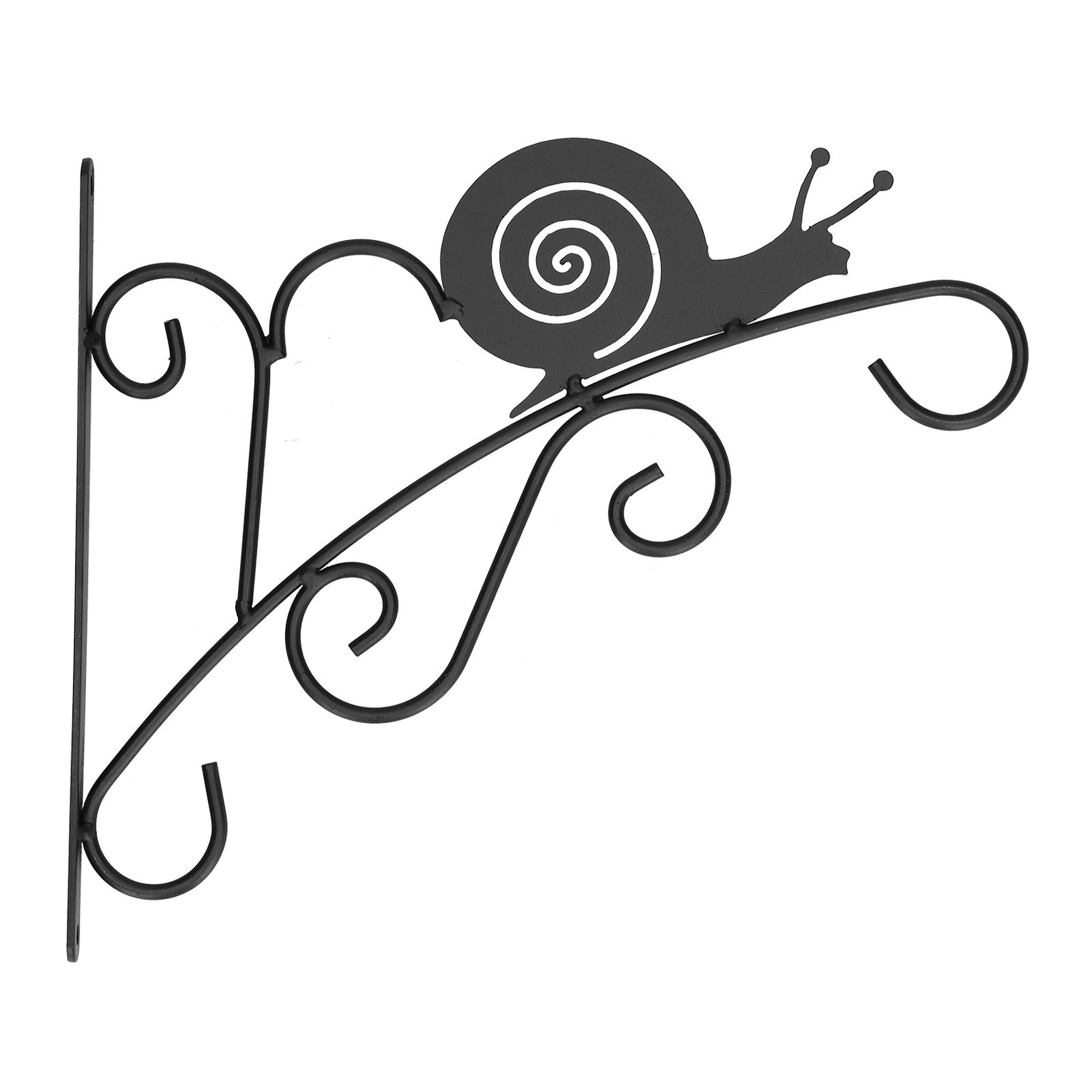 Hanging Plant Bracket Stable and Sturdy Iron Decorative Plant Hanger for view 8