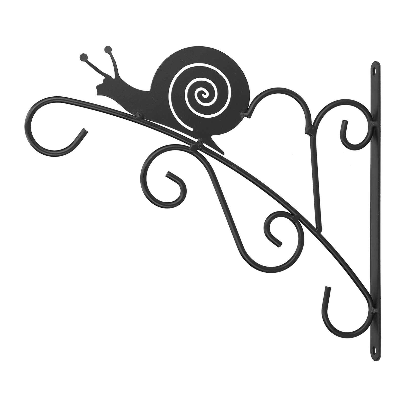 Hanging Plant Bracket Stable and Sturdy Iron Decorative Plant Hanger for view 9