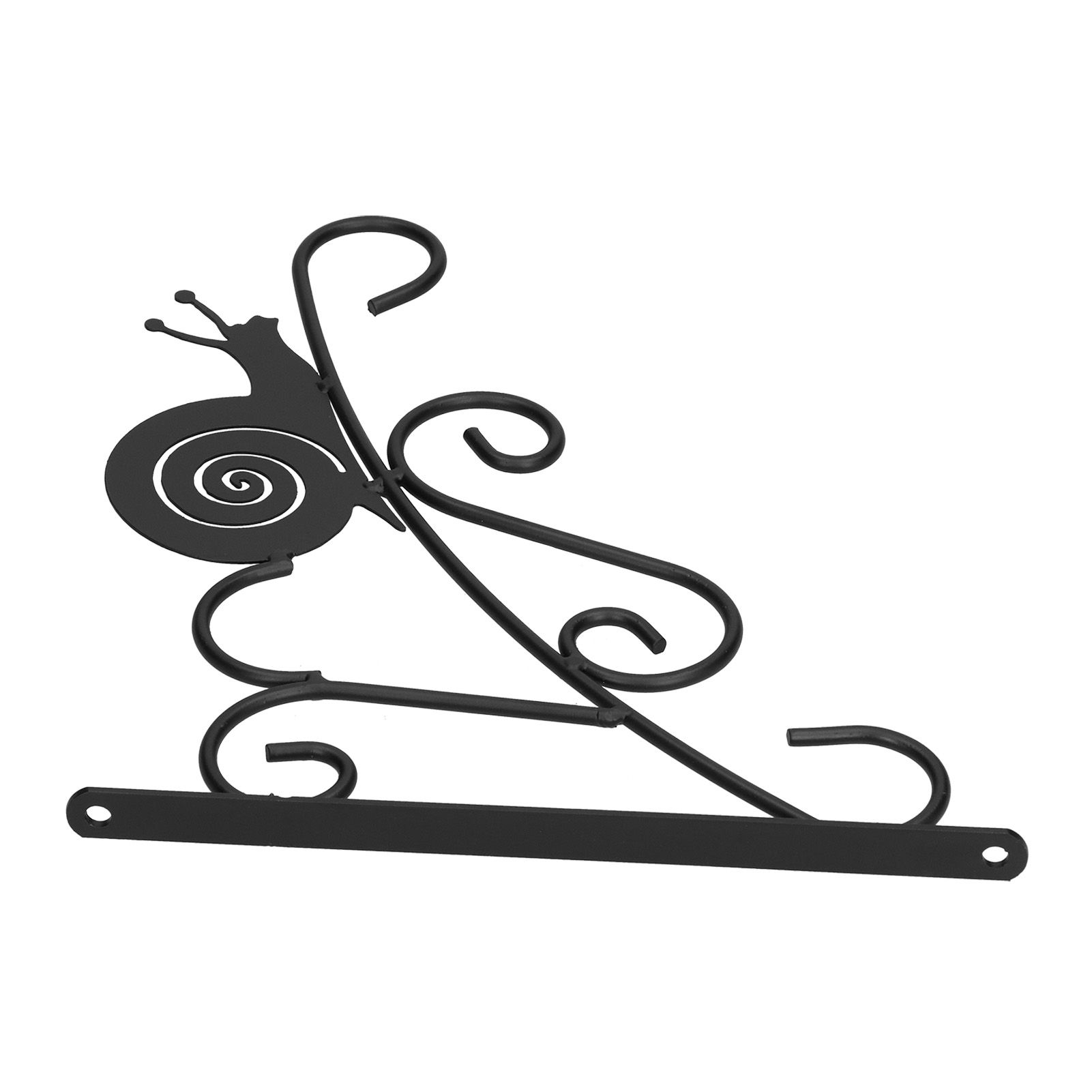 Hanging Plant Bracket Stable and Sturdy Iron Decorative Plant Hanger for view 10