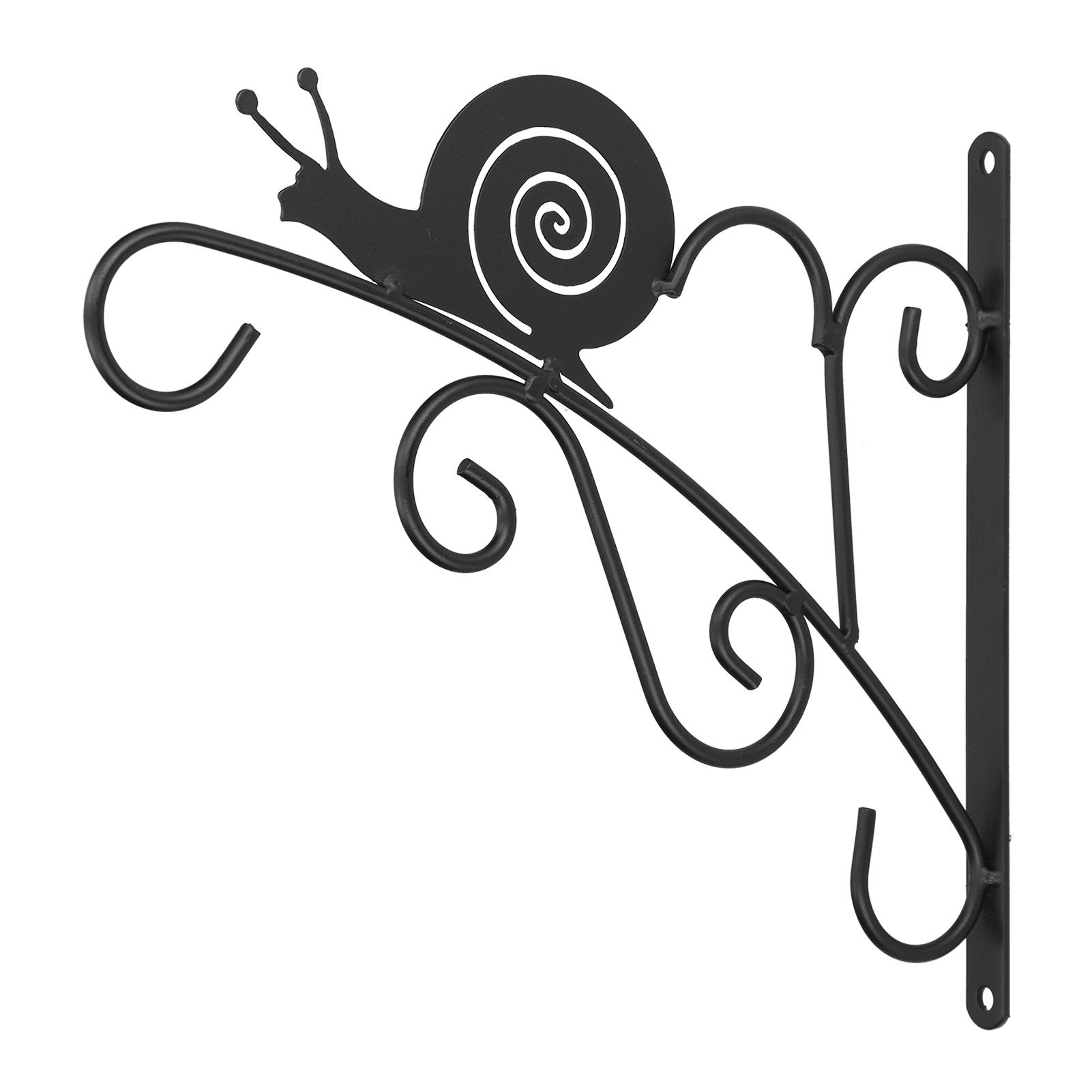 Hanging Plant Bracket Stable and Sturdy Iron Decorative Plant Hanger for view 14