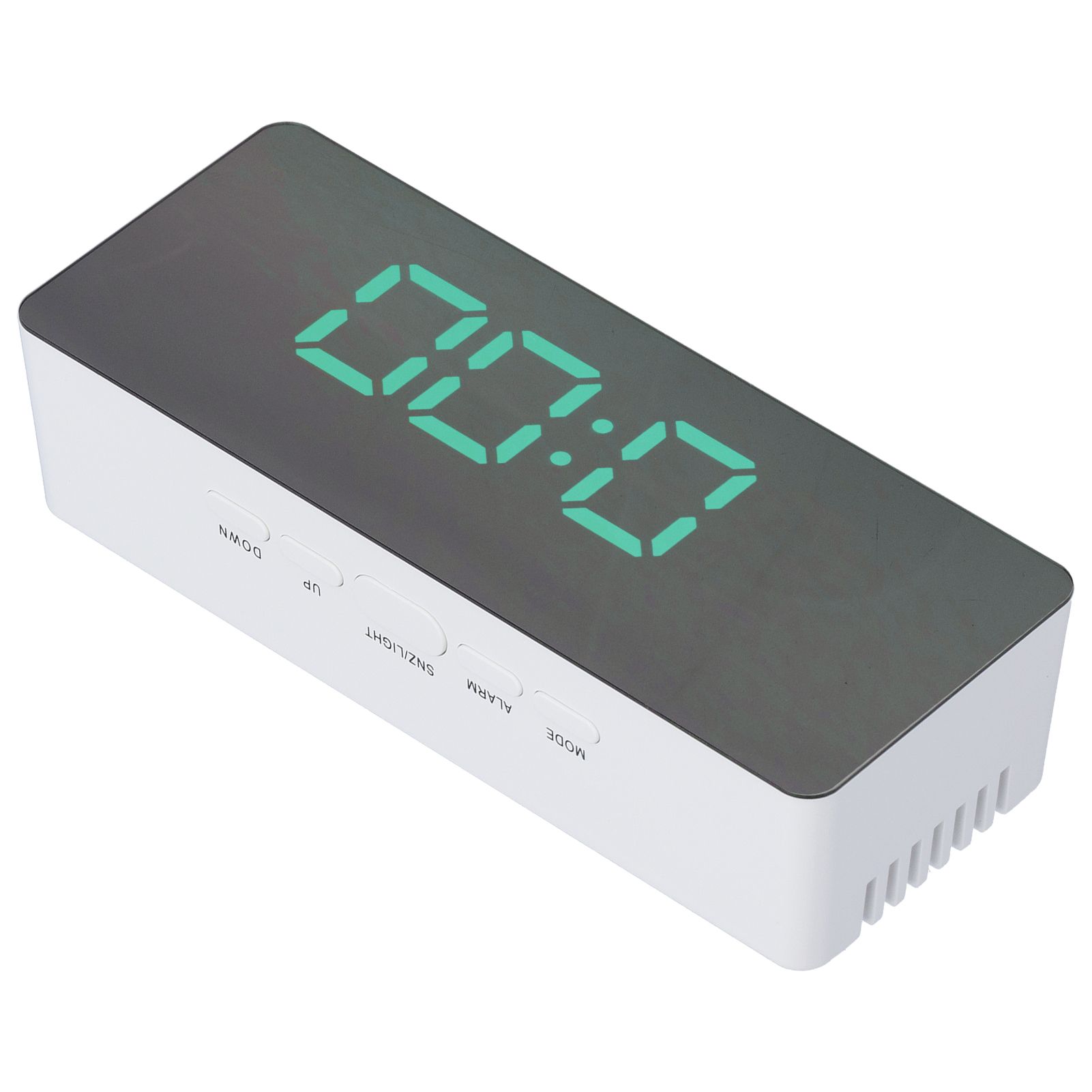 LED Mirror Alarm Clock Digital Clock with Snooze Mode for Bedroom Living Room view 9