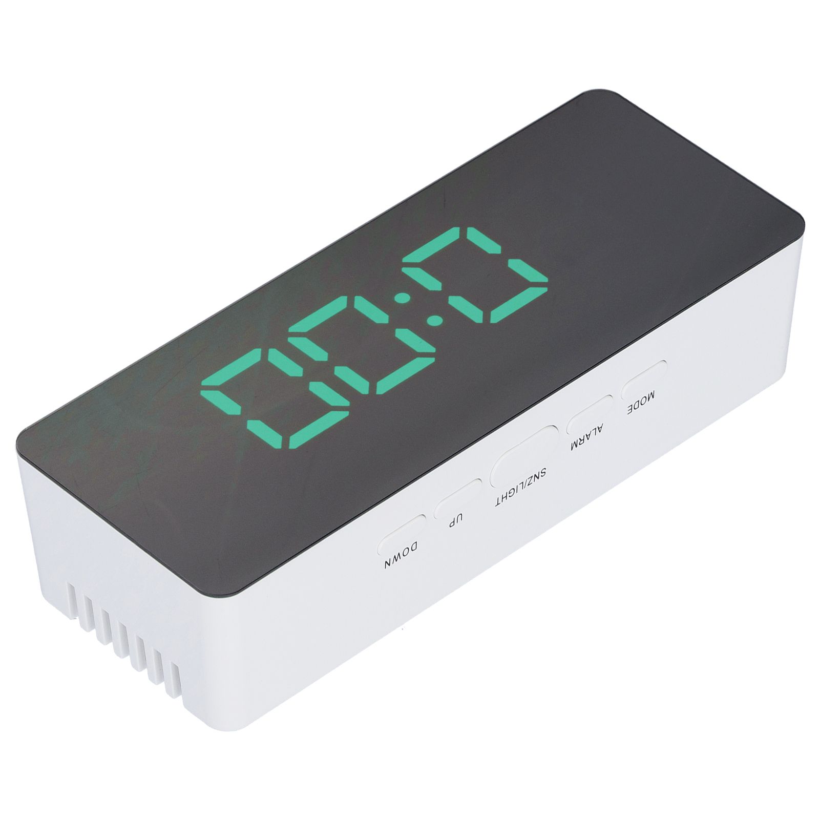 LED Mirror Alarm Clock Digital Clock with Snooze Mode for Bedroom Living Room view 10
