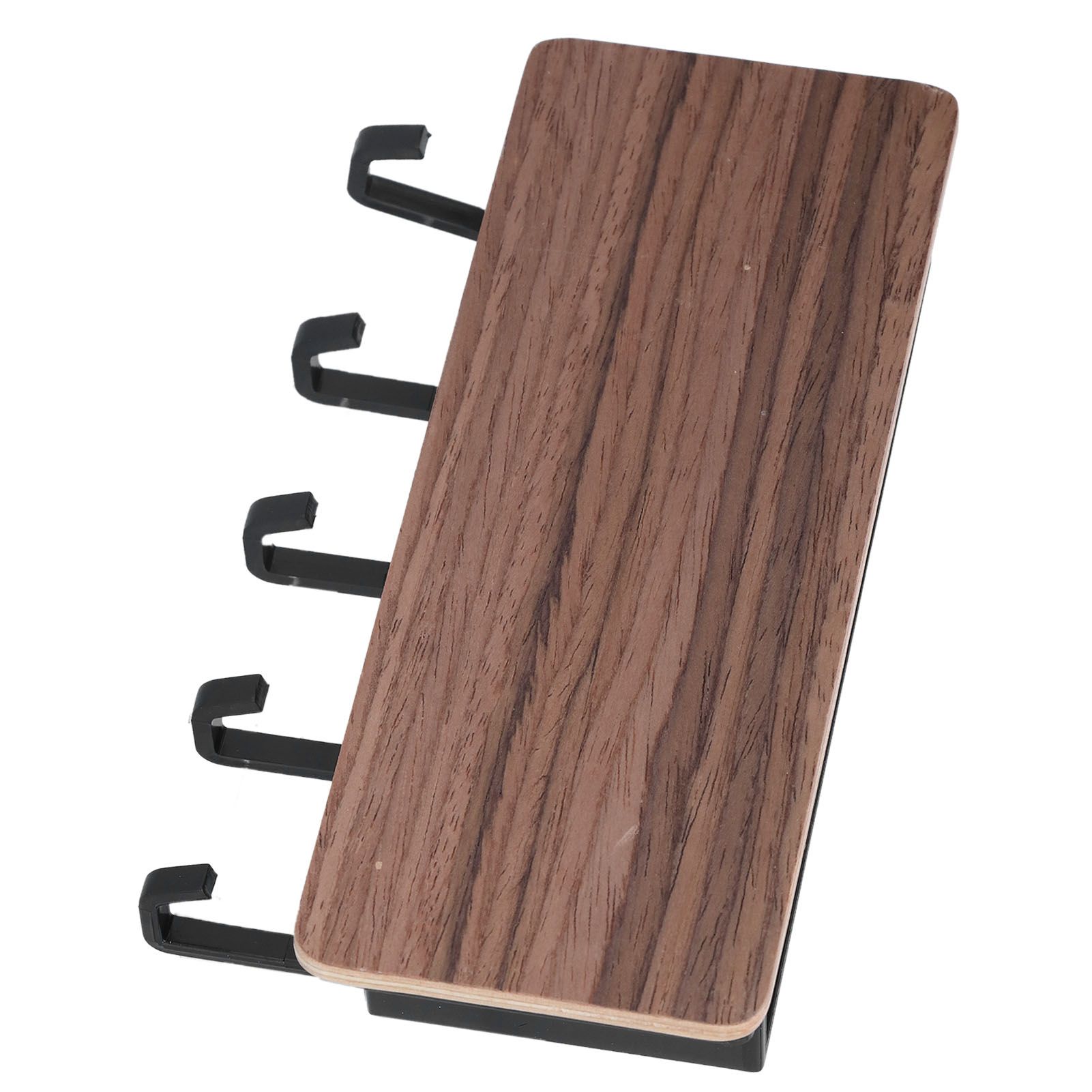 Wall Mounted Key Holder Bamboo Modern Anti Slip Key Hanger for Home Office view 7