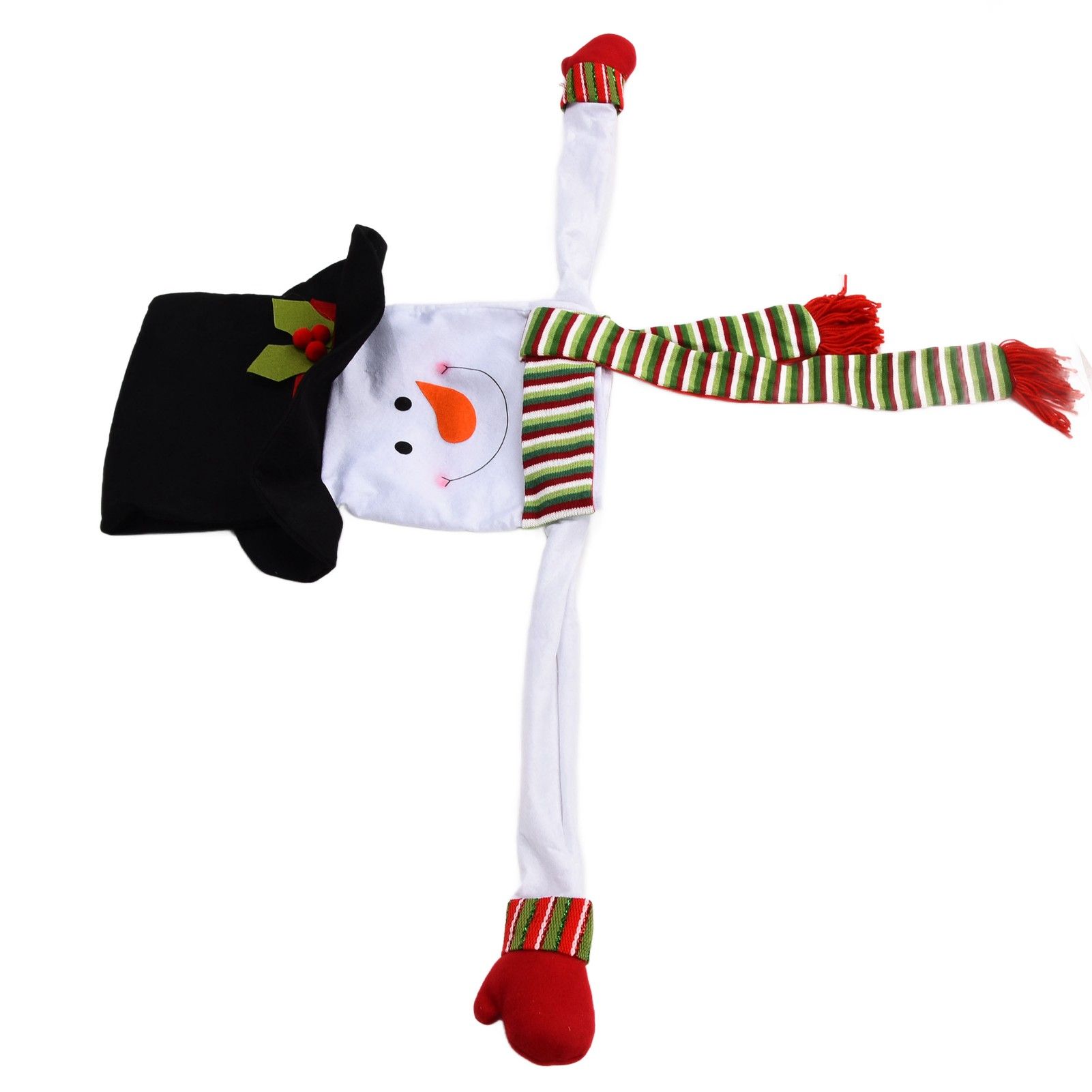Snowman Christmas Tree Decor Snow Man Topper Ornament for Home Christmas view 5