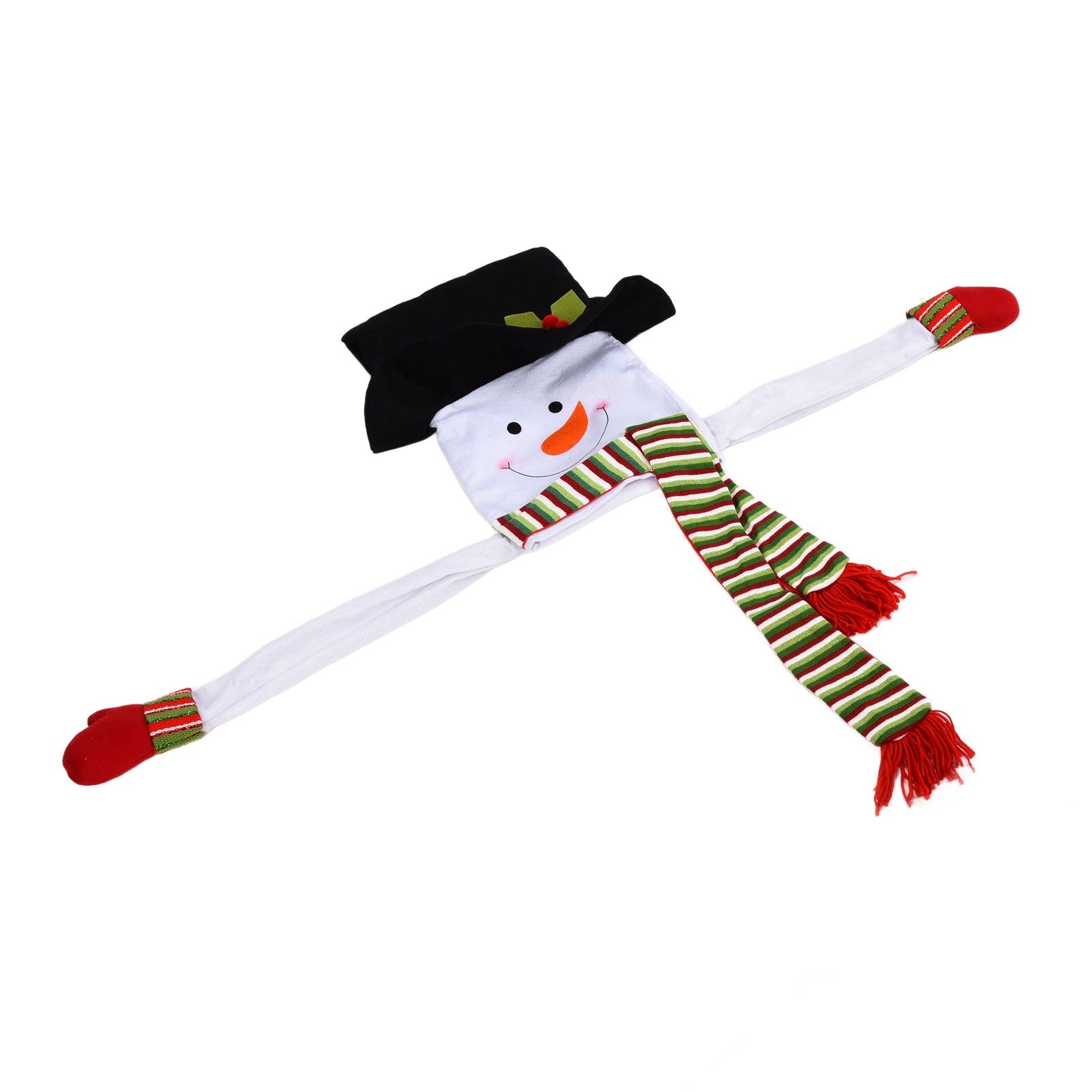 Snowman Christmas Tree Decor Snow Man Topper Ornament for Home Christmas view 8