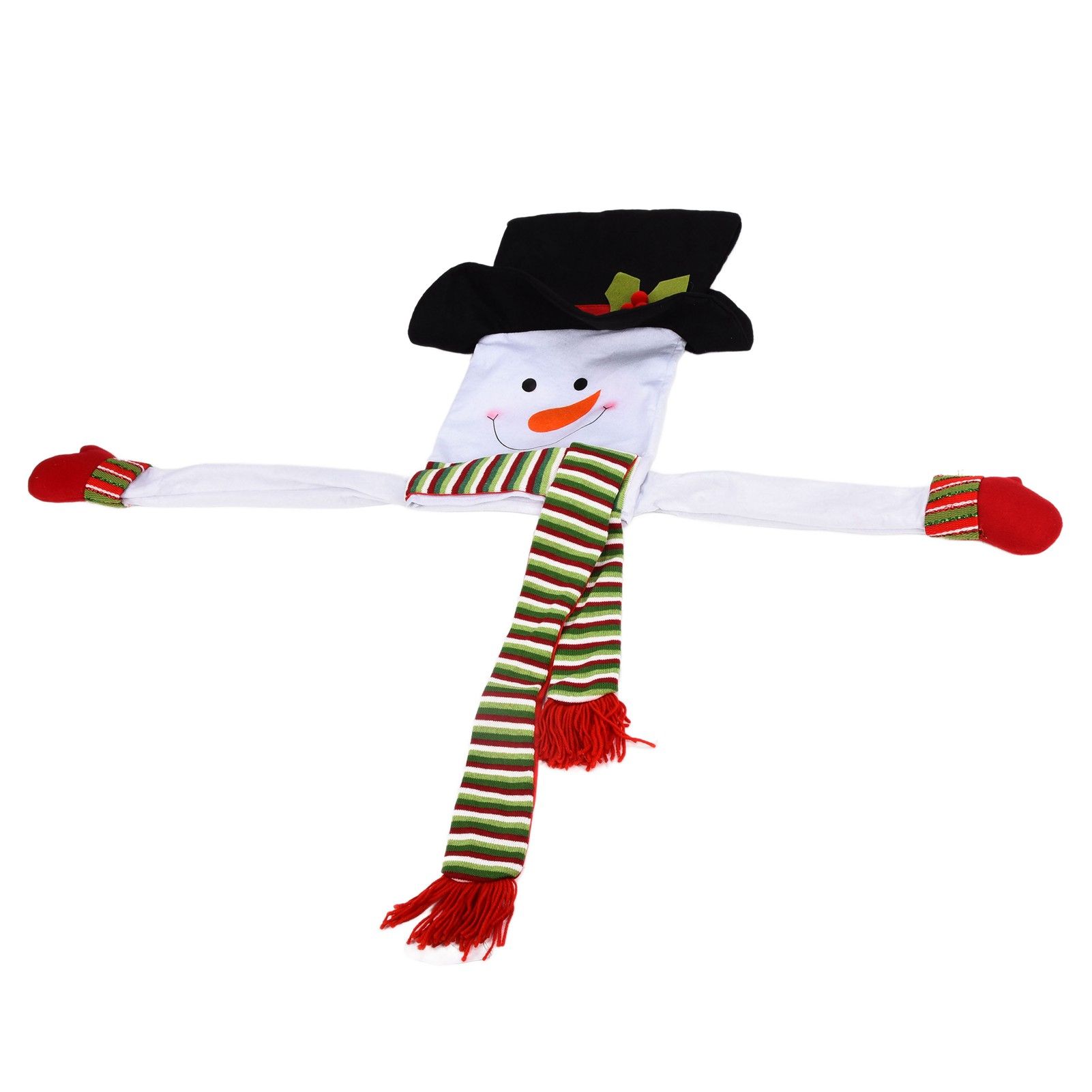 Snowman Christmas Tree Decor Snow Man Topper Ornament for Home Christmas view 10