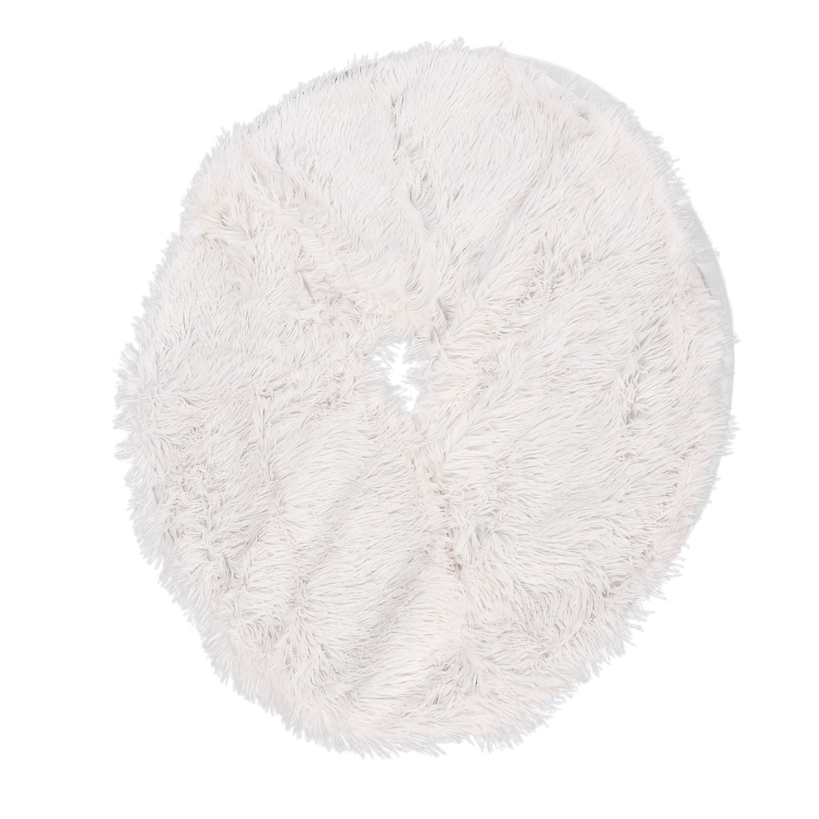 Christmas Tree Skirt Floor Mat Base Cover Round Carpet for Xmas New Year Party view 3