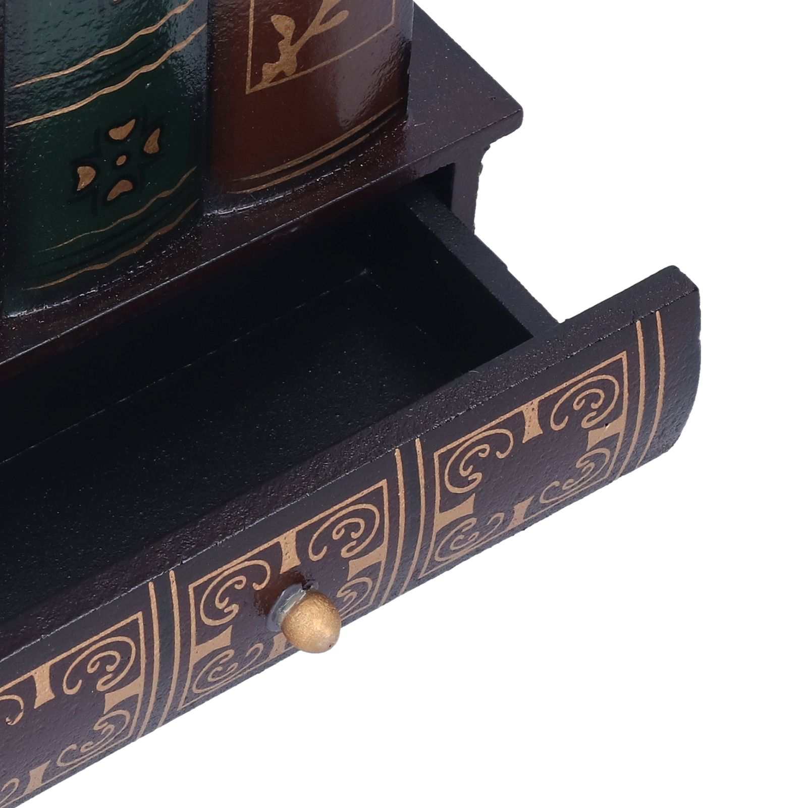 Retro Style Pencil Holder Pen Cup Desktop Storage Organizer Decoration for view 15