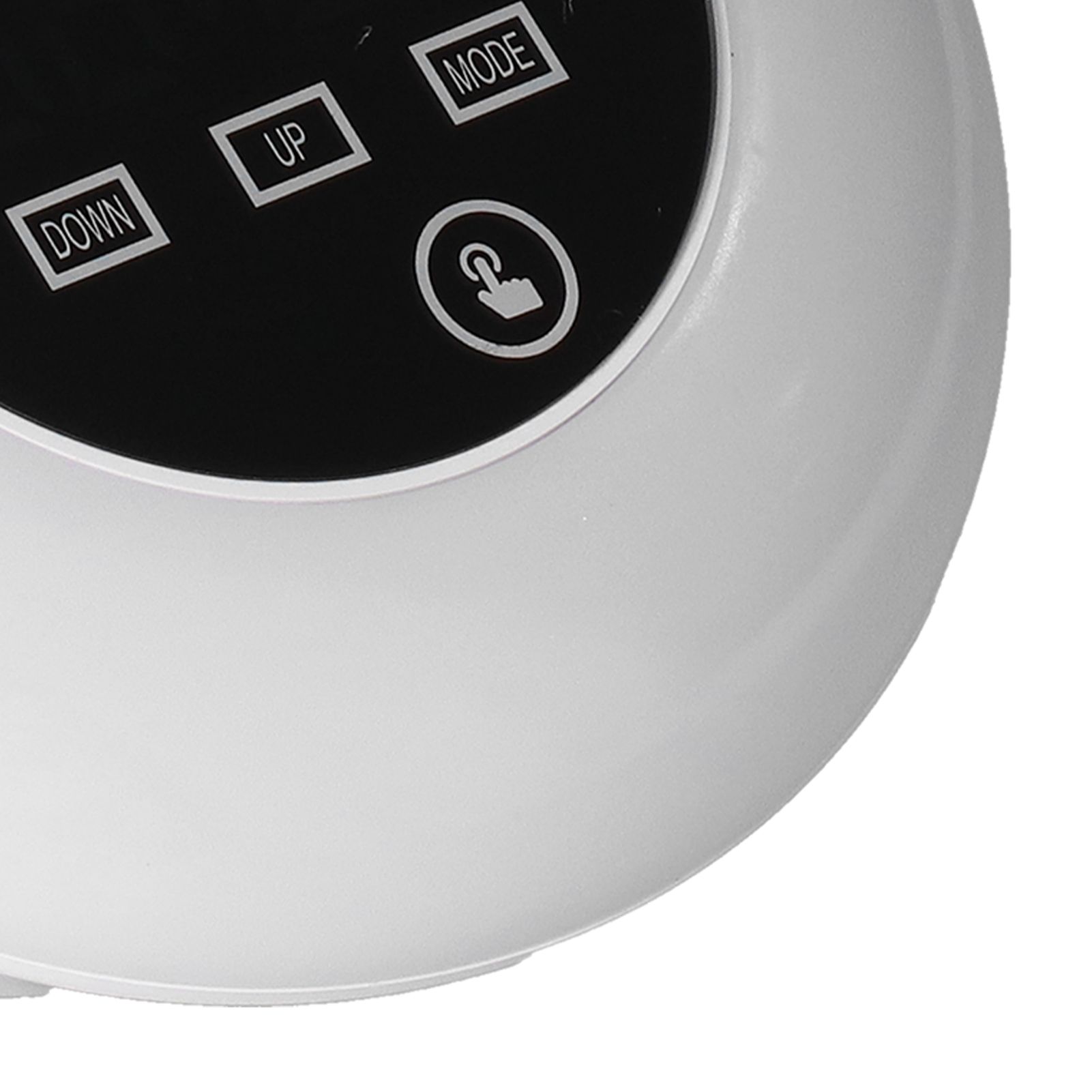 LED Digital Alarm Clock Mirror Clock Thermometer Clock 7 Color Electronic view 13