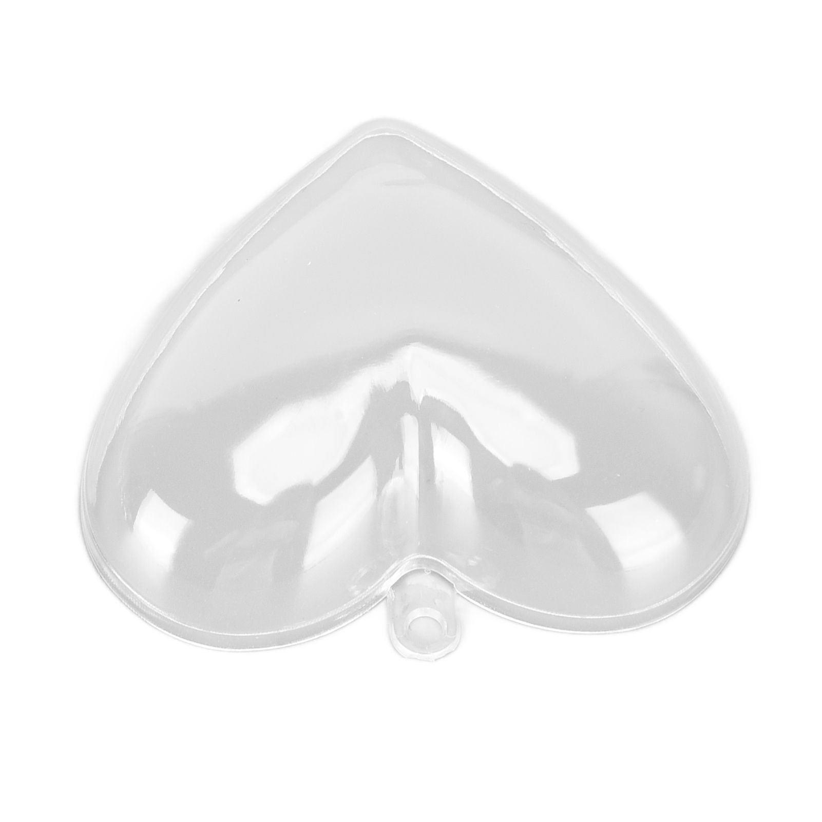 5Pcs Clear Fillable Ball Transparent Heart Shape Plastic Ornaments for DIY view 15