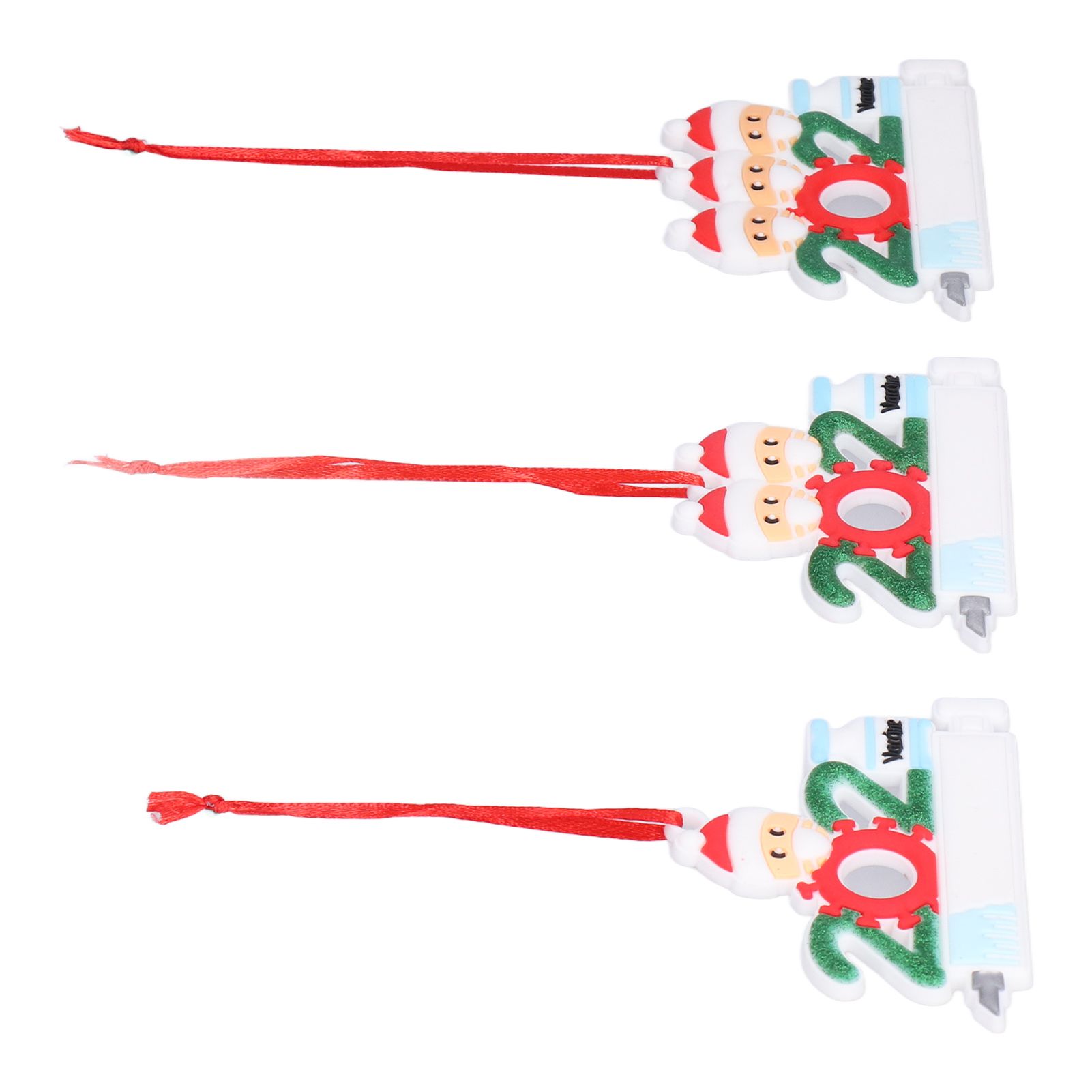 3PCS Personalized Christmas Ornament 2021 Snowman Series Family Members Name view 8