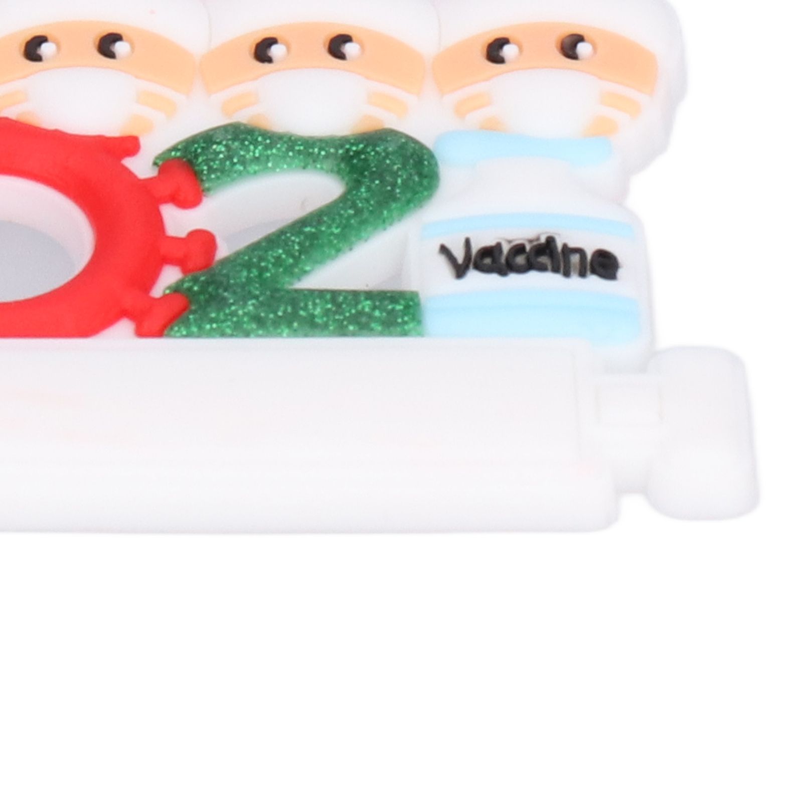 2pcs 2021 Vaccine Christmas Ornaments Hanging Personalized Christmas Tree view 13