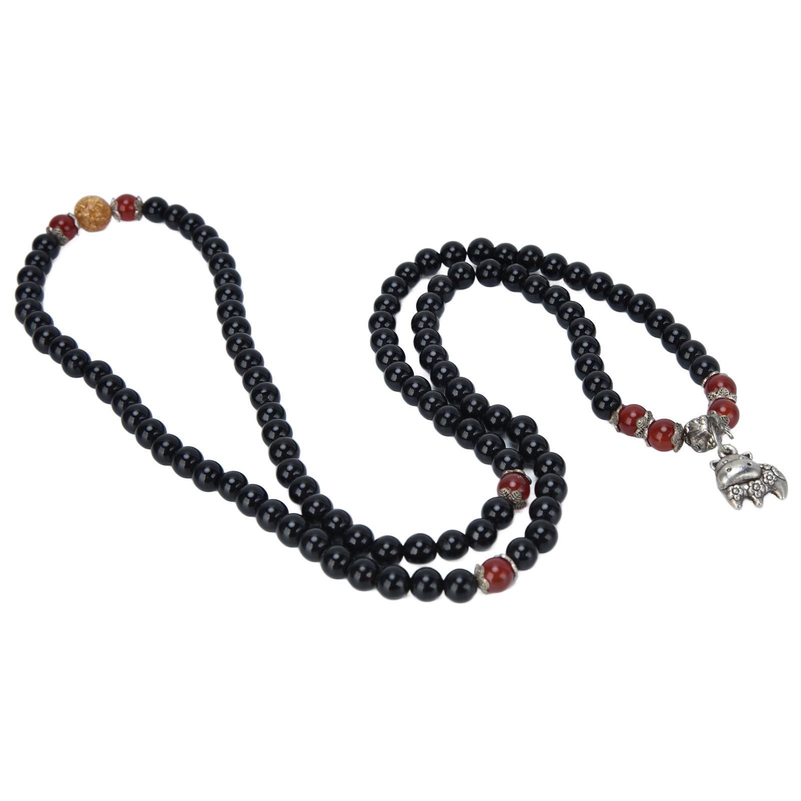 Beaded Bracelets Good Luck Natural Obsidian Bracelets for Women Men Health view 6