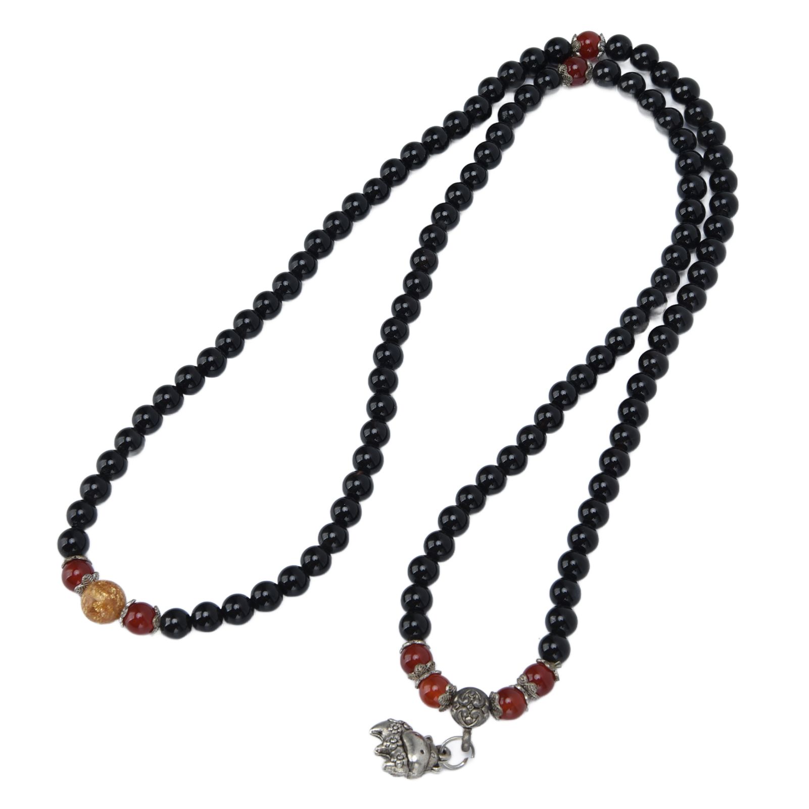 Beaded Bracelets Good Luck Natural Obsidian Bracelets for Women Men Health view 7