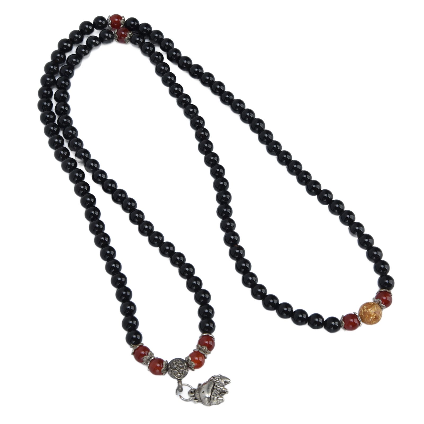 Beaded Bracelets Good Luck Natural Obsidian Bracelets for Women Men Health view 8