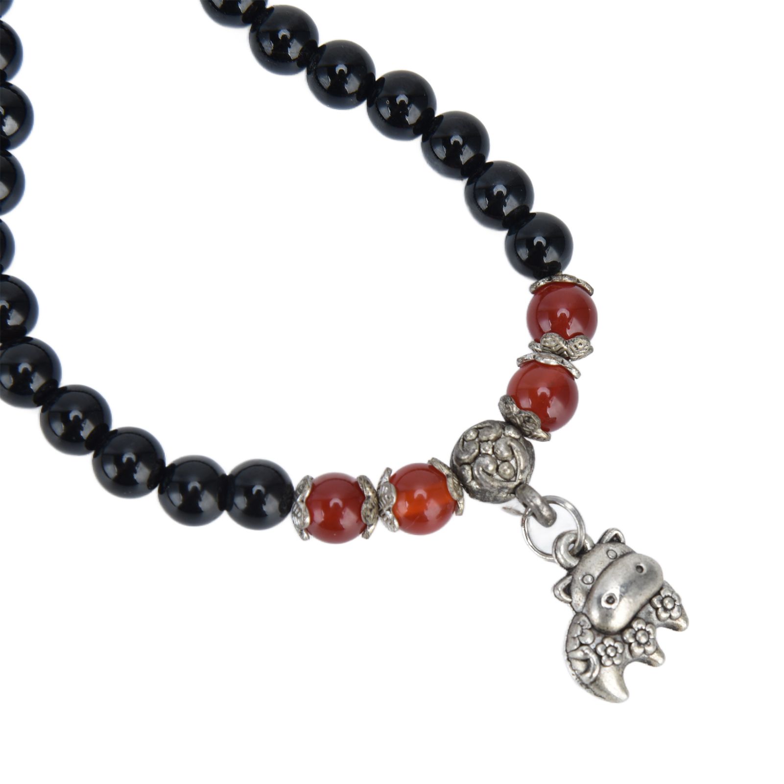 Beaded Bracelets Good Luck Natural Obsidian Bracelets for Women Men Health view 13