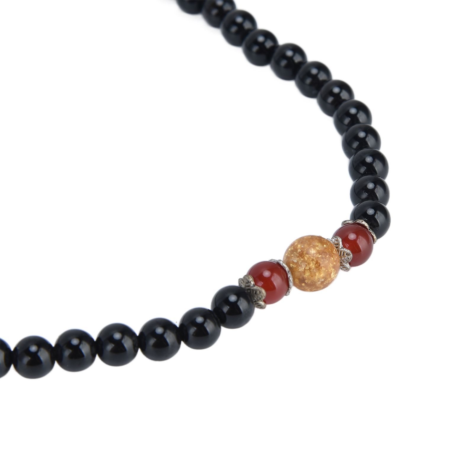 Beaded Bracelets Good Luck Natural Obsidian Bracelets for Women Men Health view 14
