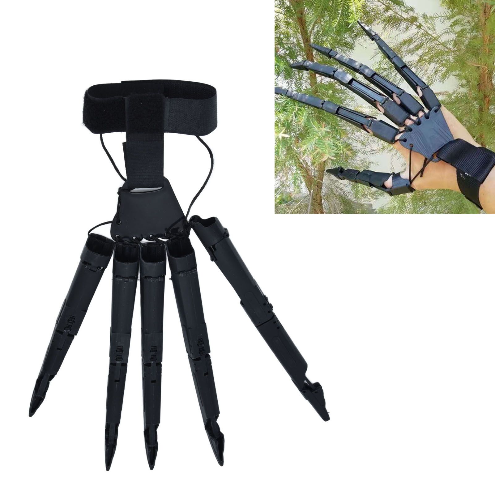 Halloween Articulated Fingers 3 Dimensions Printed Articulated Finger view 12