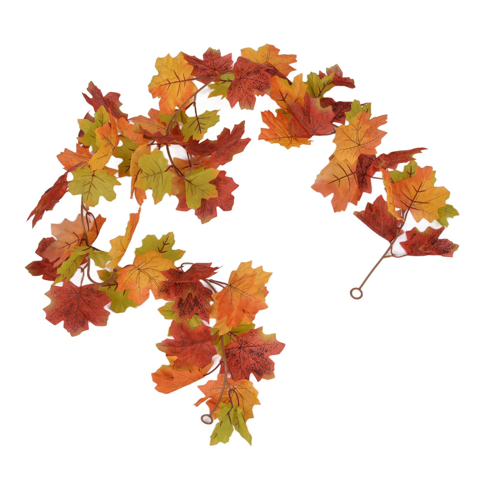 Decorative Artificial Maple Garland Fall Leaf Garland Decoration Thanksgiving view 3