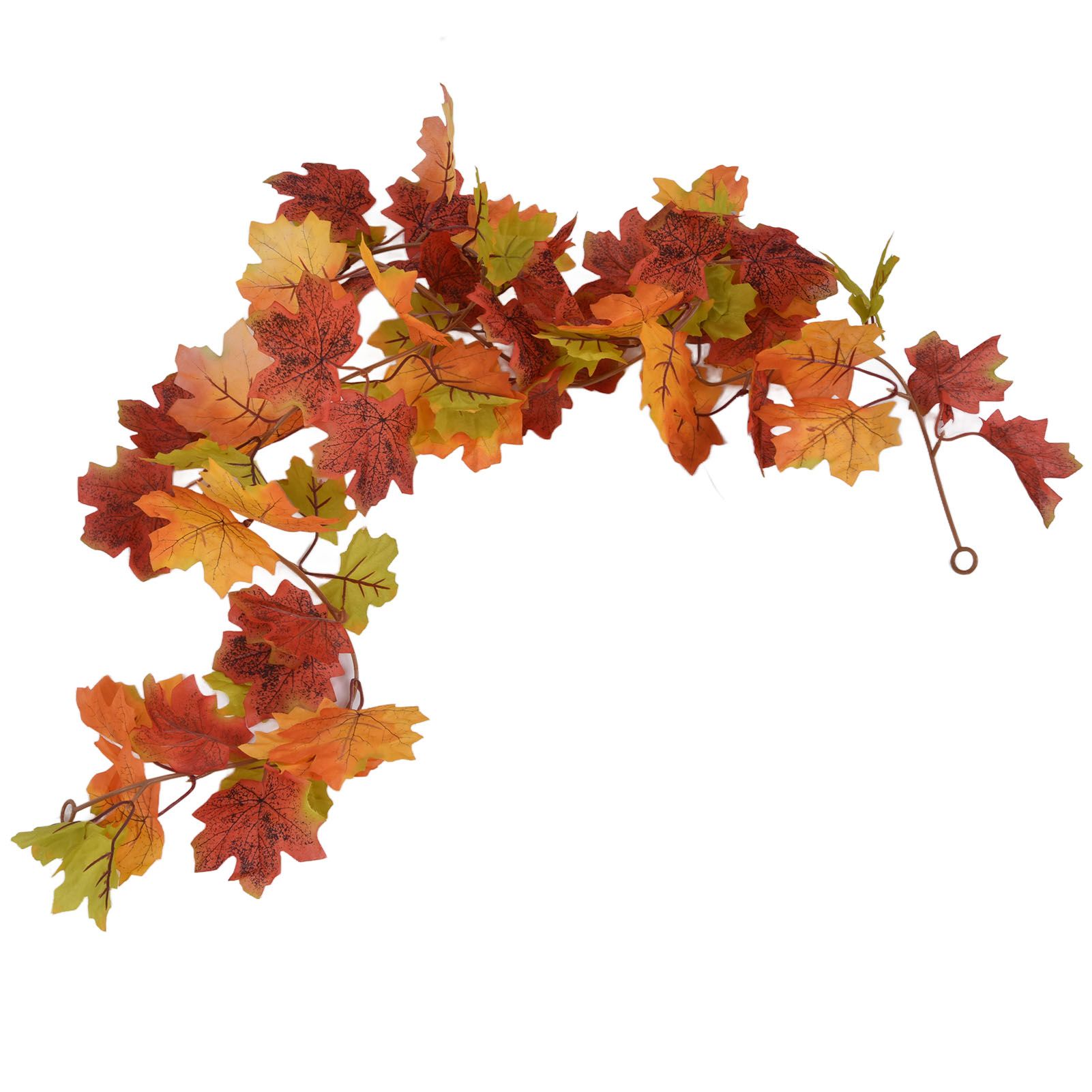 Decorative Artificial Maple Garland Fall Leaf Garland Decoration Thanksgiving view 5