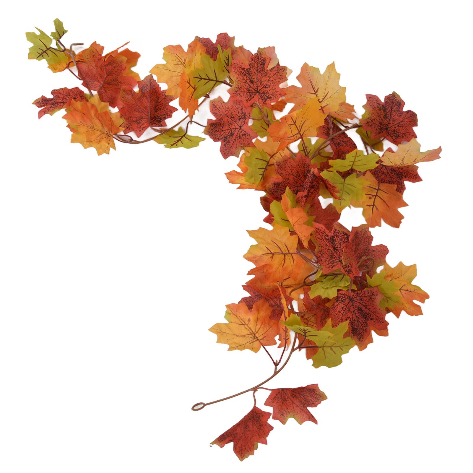Decorative Artificial Maple Garland Fall Leaf Garland Decoration Thanksgiving view 6