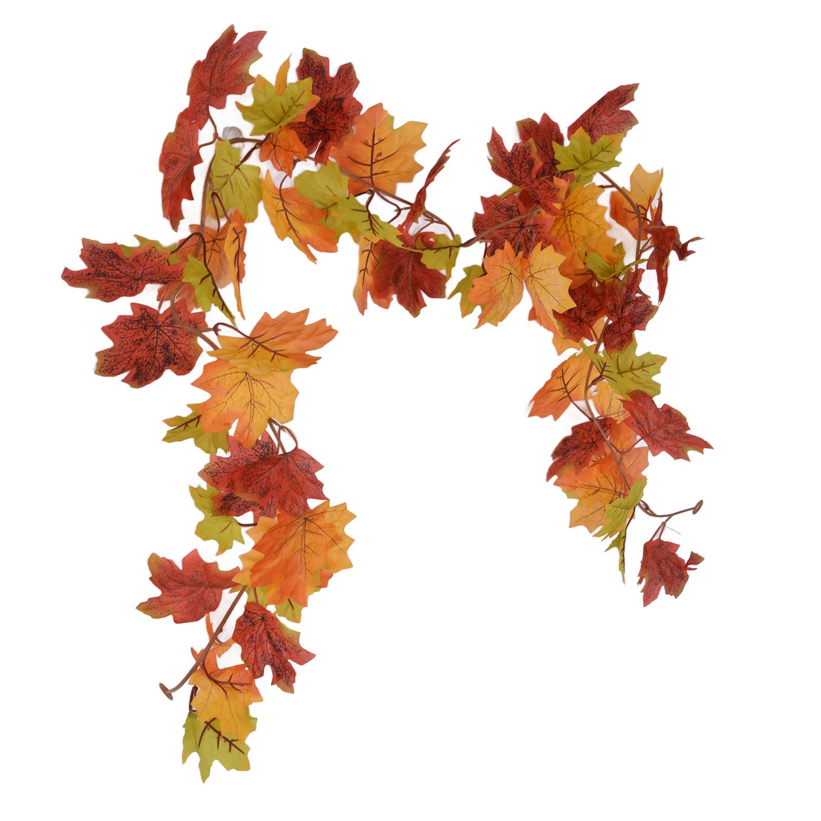 Decorative Artificial Maple Garland Fall Leaf Garland Decoration Thanksgiving view 7