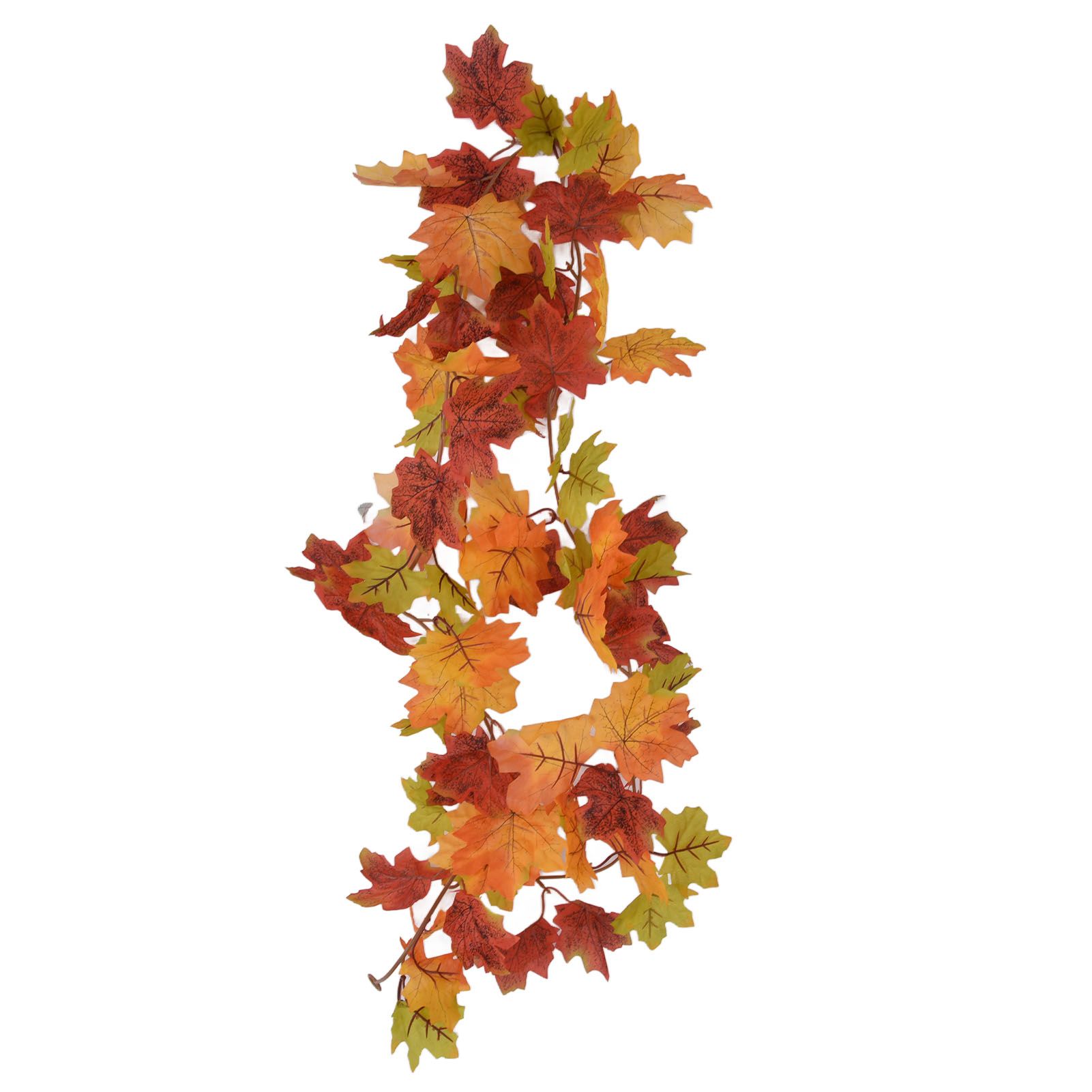Decorative Artificial Maple Garland Fall Leaf Garland Decoration Thanksgiving view 9