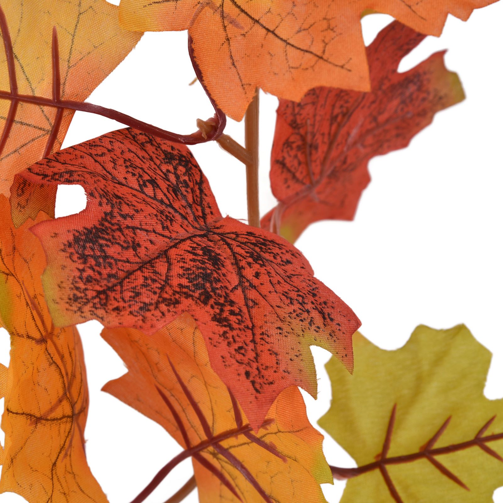 Decorative Artificial Maple Garland Fall Leaf Garland Decoration Thanksgiving view 13