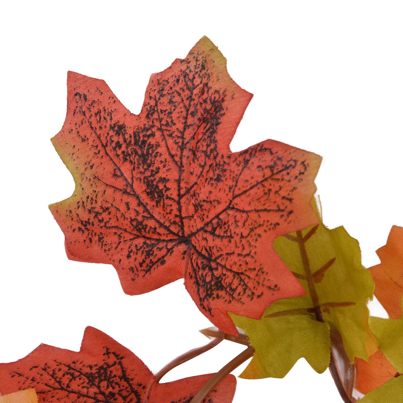 Decorative Artificial Maple Garland Fall Leaf Garland Decoration Thanksgiving view 14