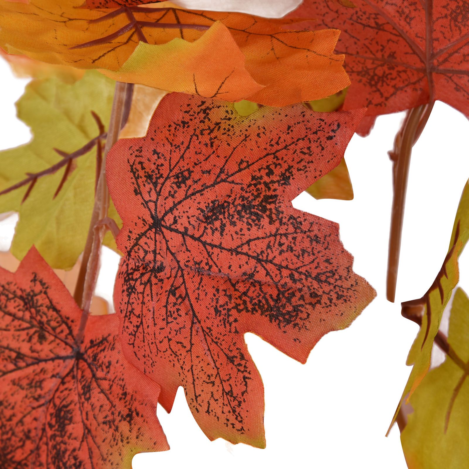 Decorative Artificial Maple Garland Fall Leaf Garland Decoration Thanksgiving view 15