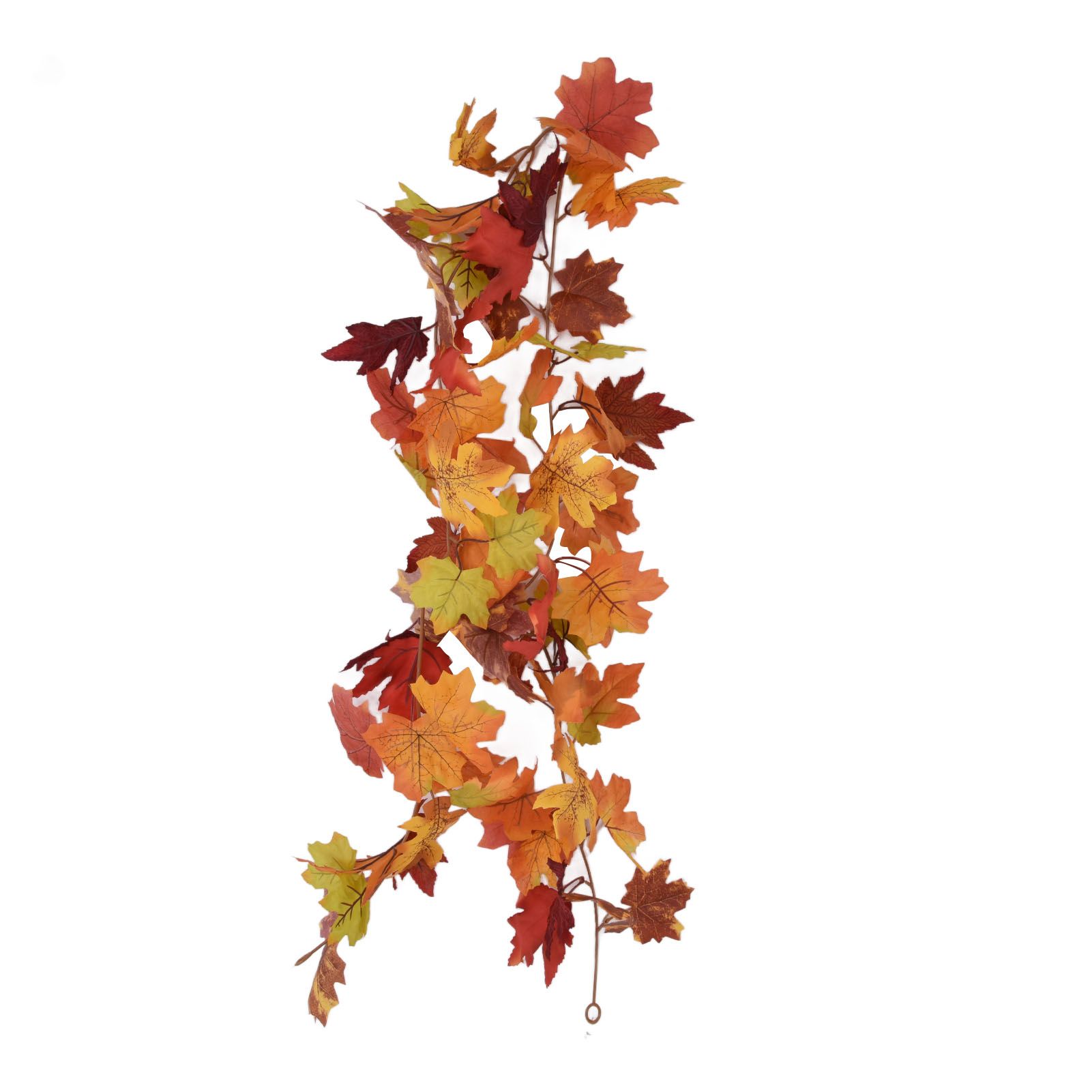 Decorative Artificial Maple Garland Fall Leaf Garland Decoration Thanksgiving view 2