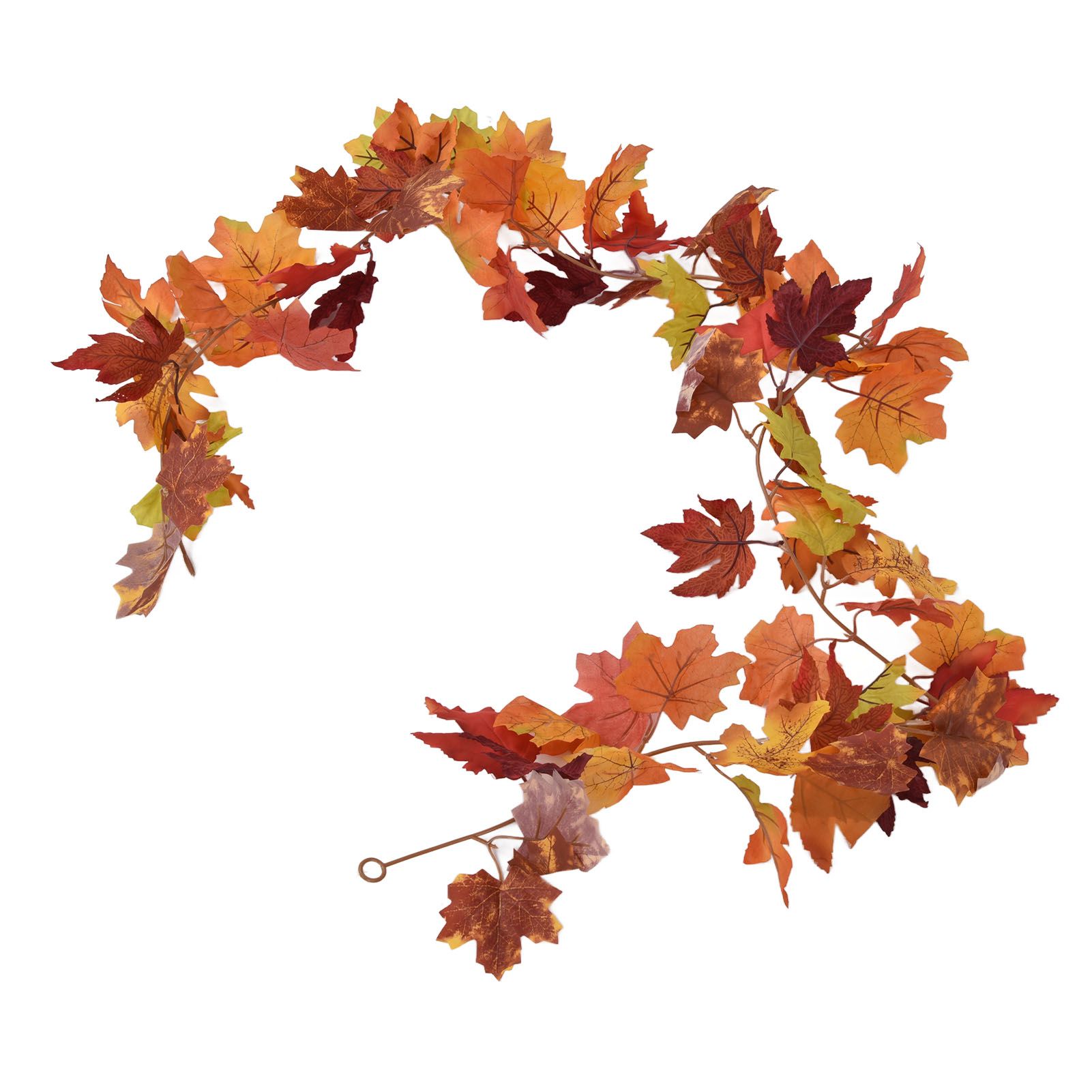 Decorative Artificial Maple Garland Fall Leaf Garland Decoration Thanksgiving view 3