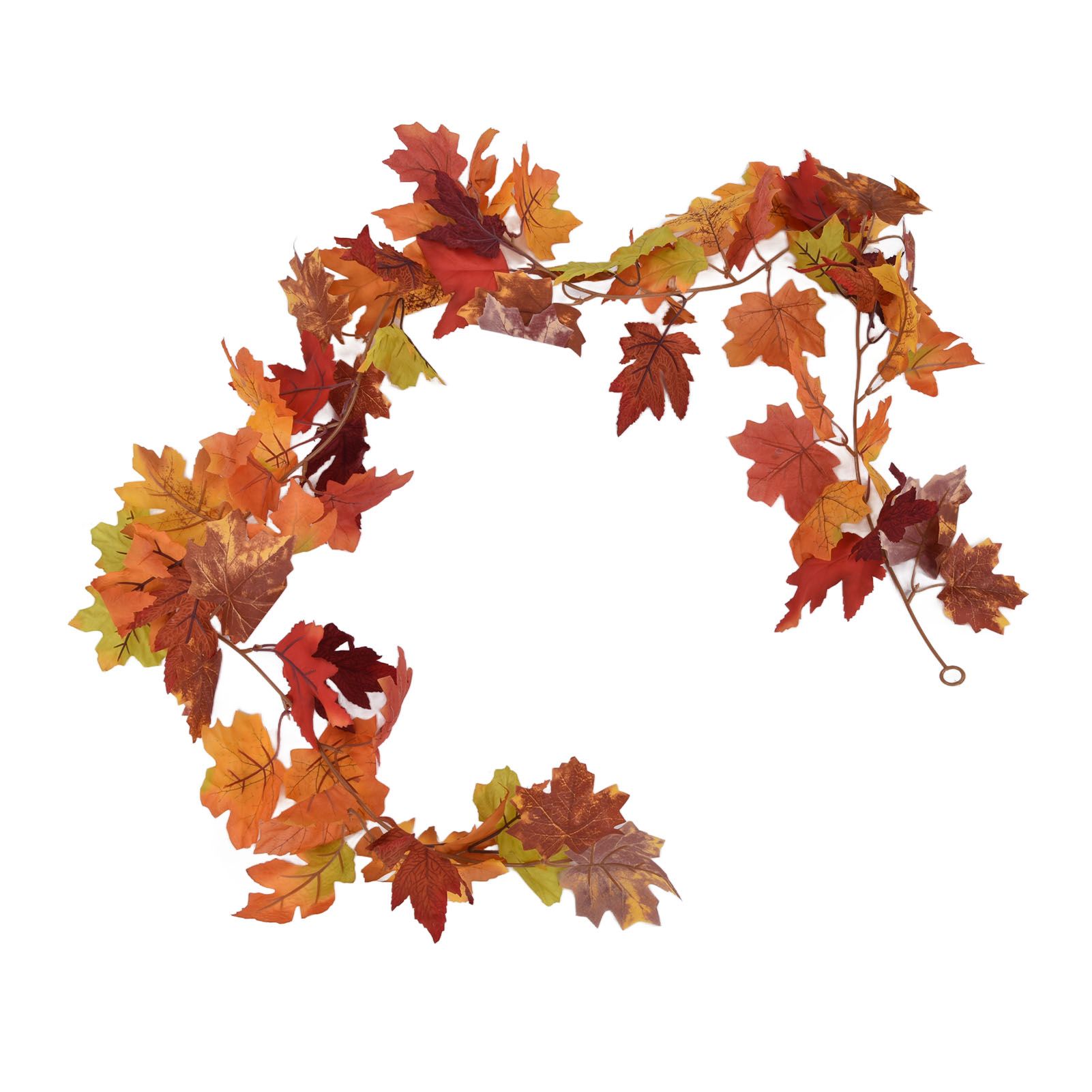 Decorative Artificial Maple Garland Fall Leaf Garland Decoration Thanksgiving view 4