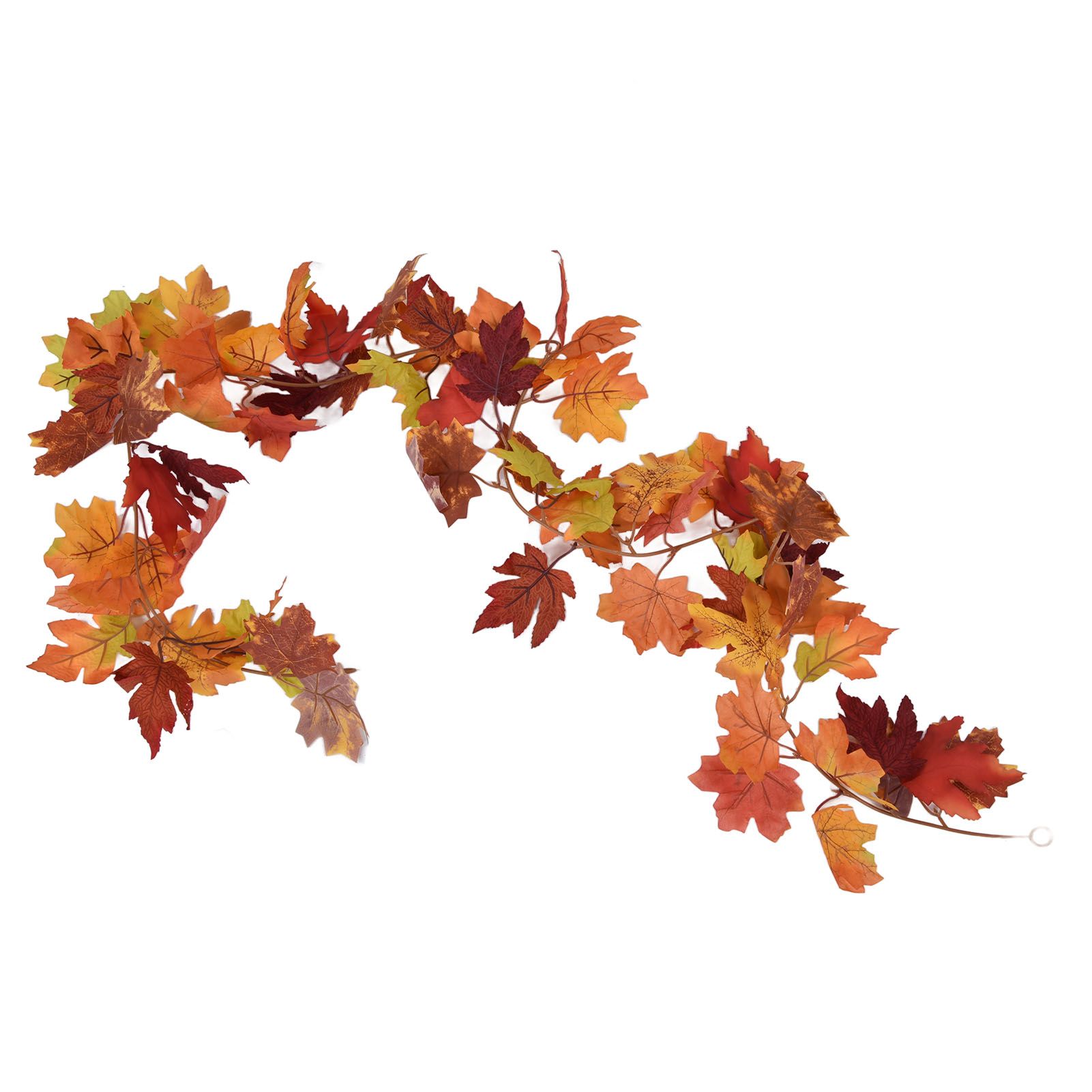 Decorative Artificial Maple Garland Fall Leaf Garland Decoration Thanksgiving view 6